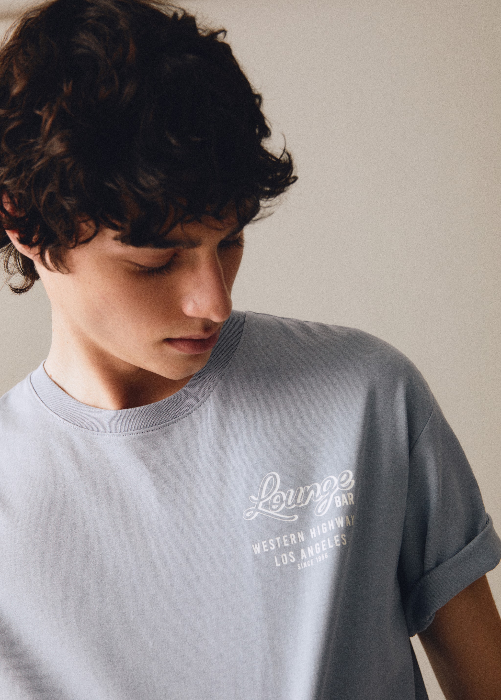 Printed message T-shirt - Details of the article 6