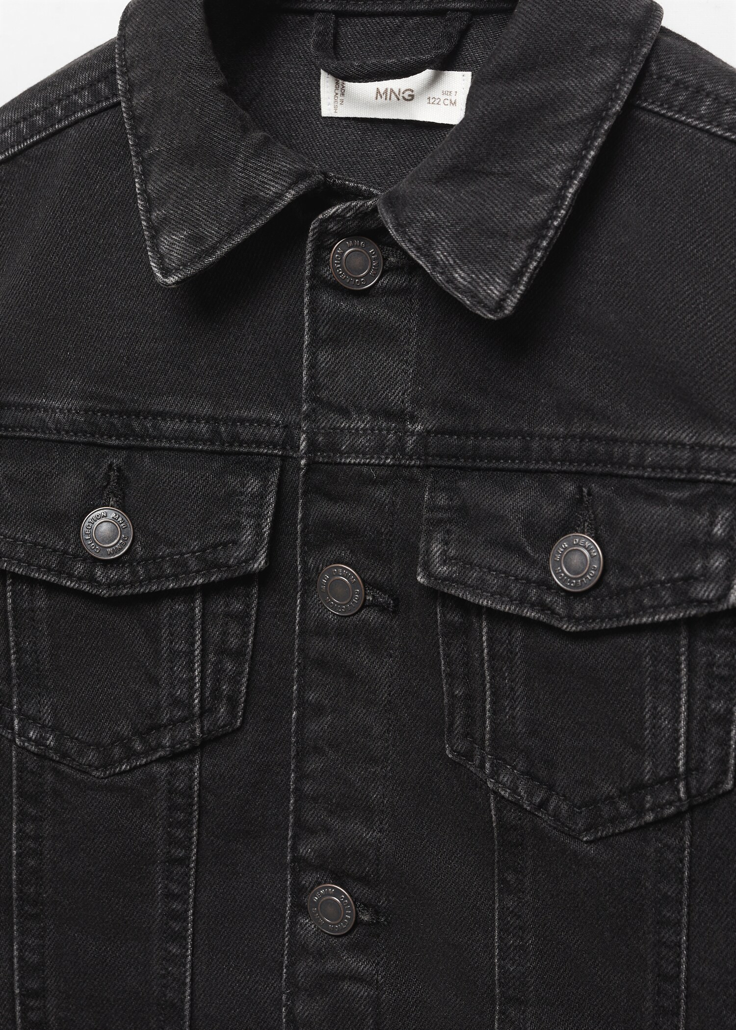 Pockets denim jacket - Details of the article 8