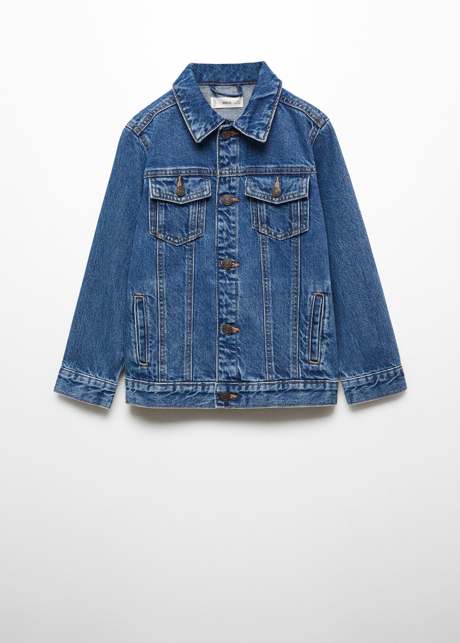 Pockets denim jacket - Article without model