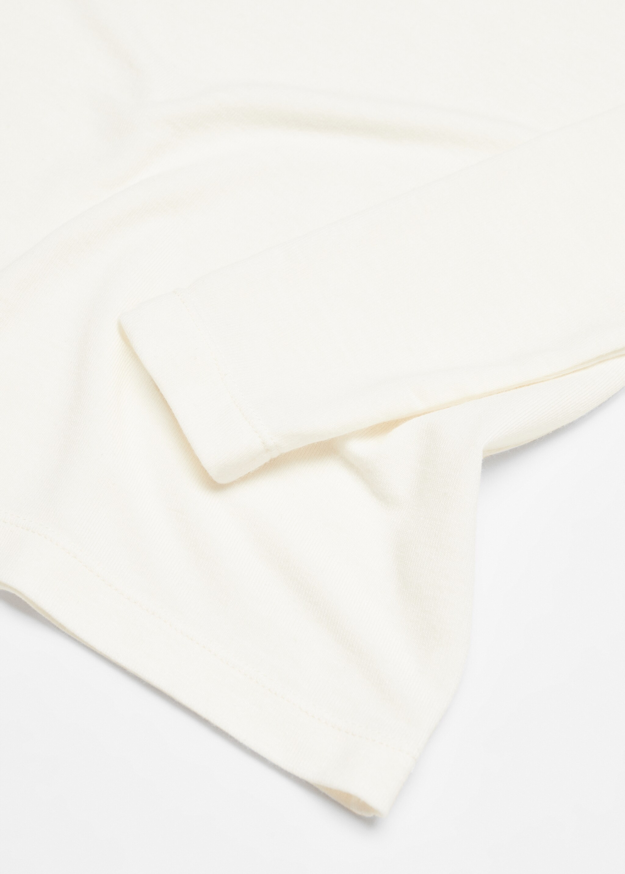 Round-neck knitted t-shirt - Details of the article 8