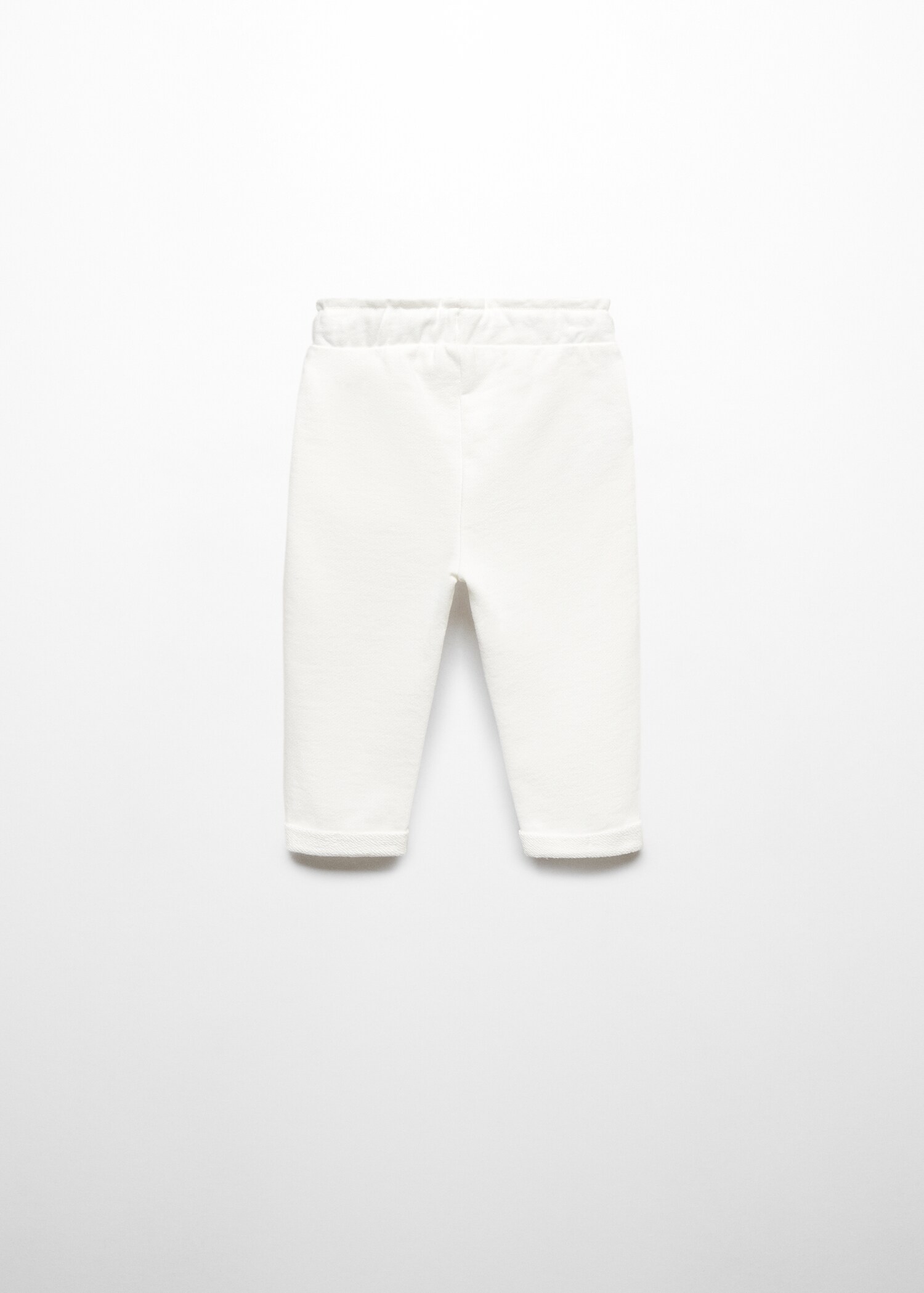 Pantalons jogger cotó - Revers de l'article