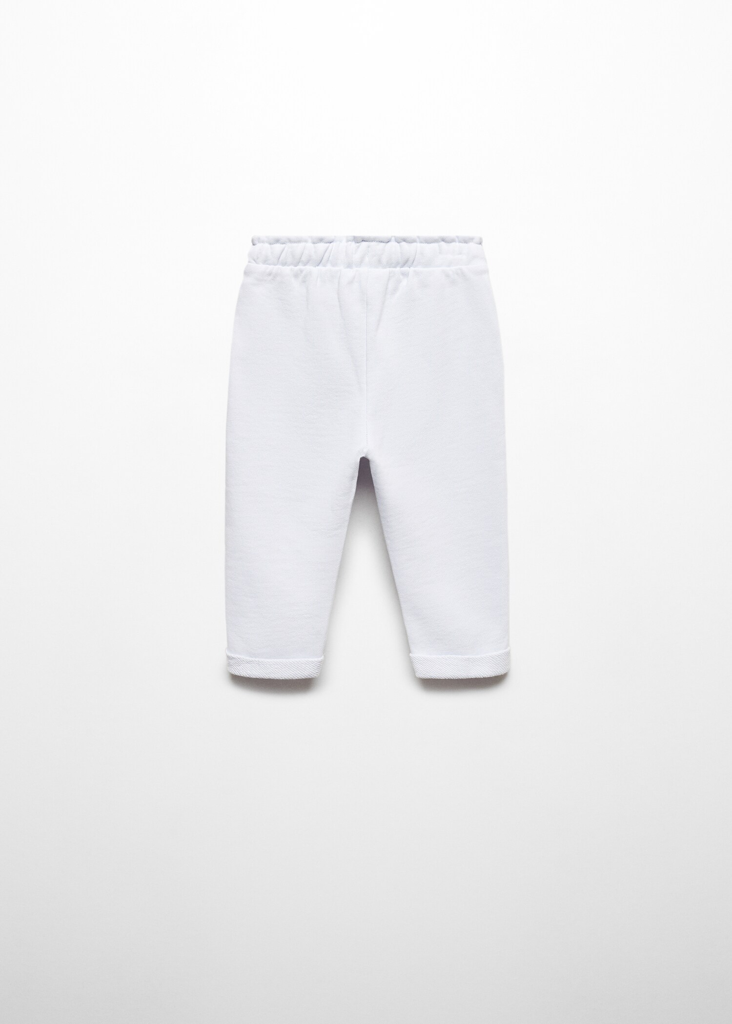 Pantalons jogger cotó - Revers de l'article
