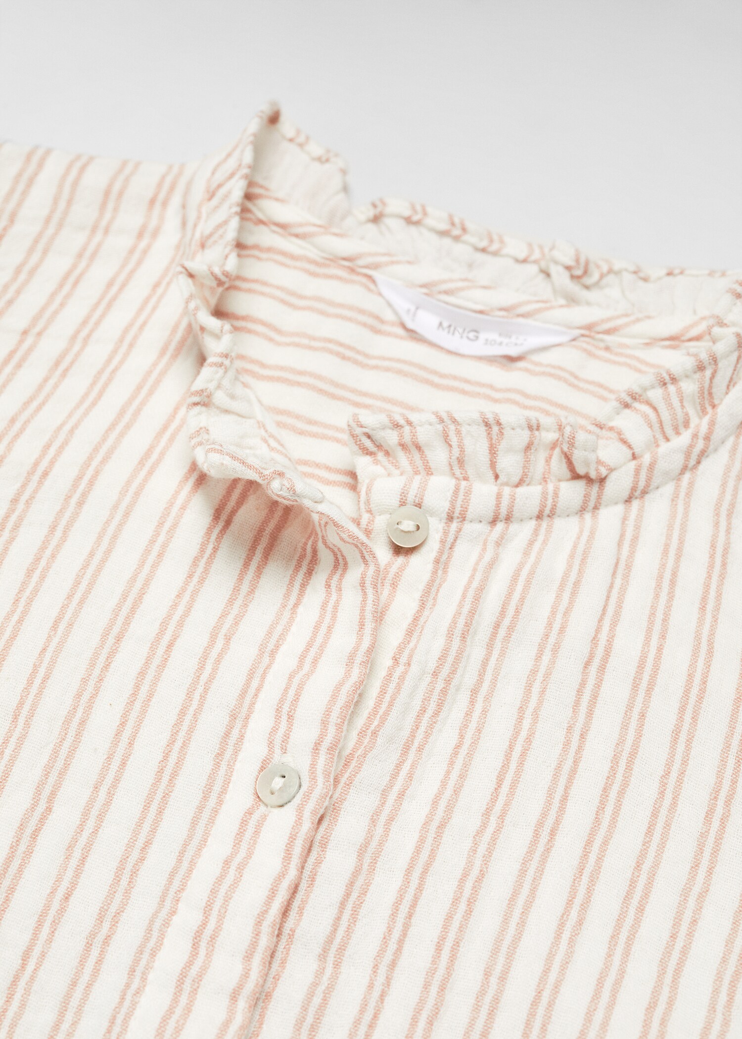 Striped cotton shirt - Details of the article 8