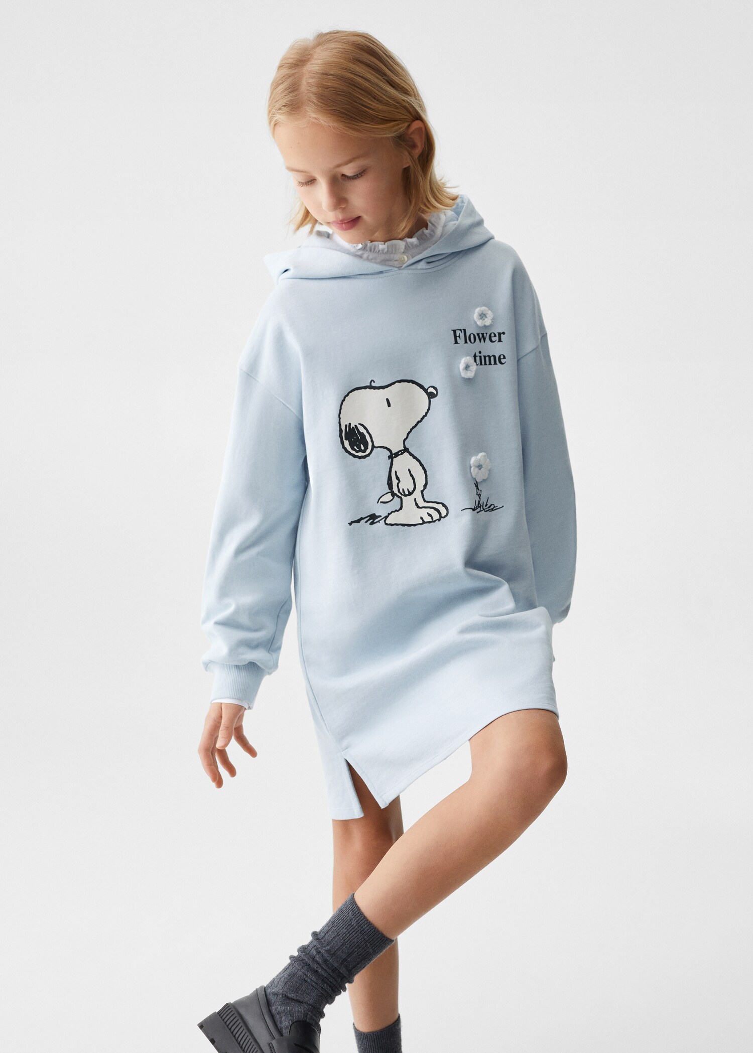 Vestito felpa Snoopy - Piano medio