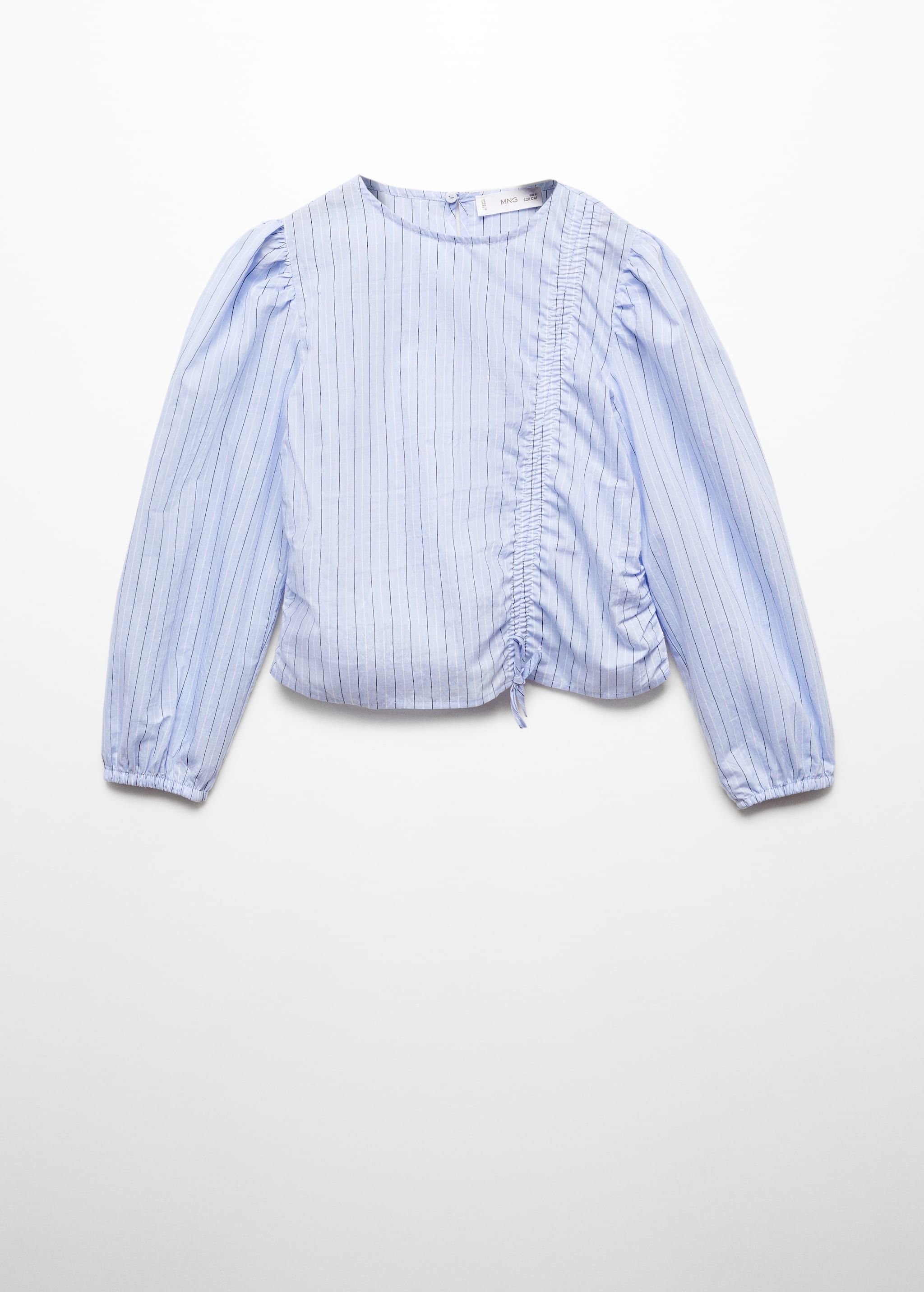 Striped bow blouse - Article without model