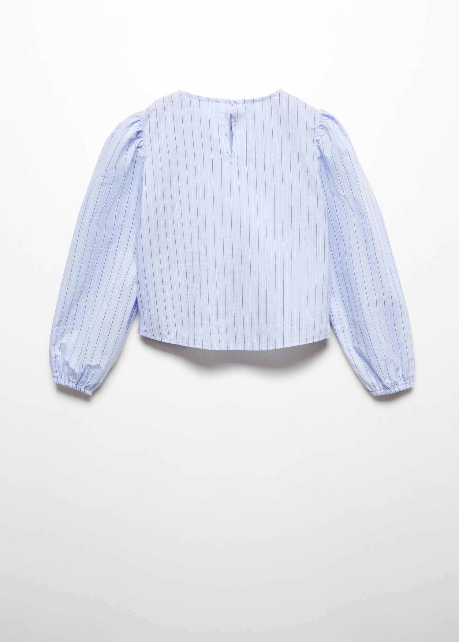 Blouse à rayures et nœud - Verso de l’article