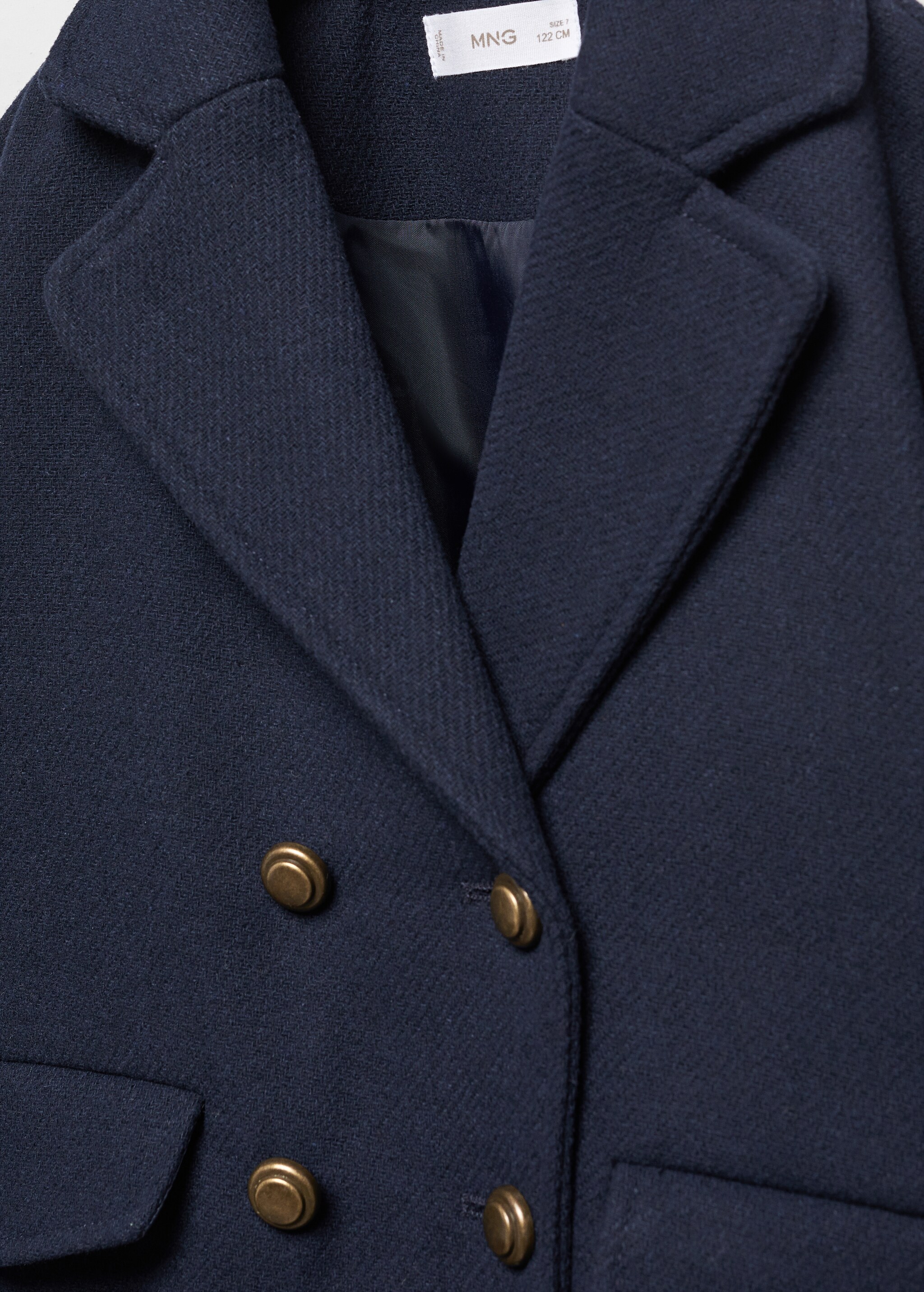 Double-breasted coat - Details of the article 8