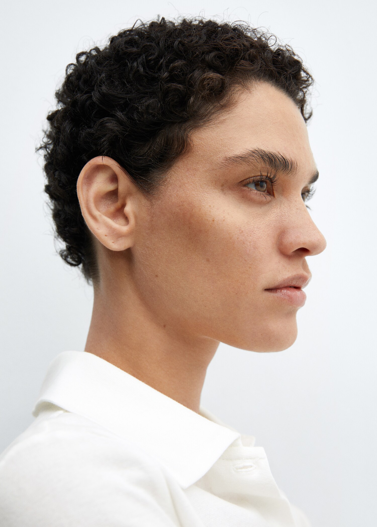 Cotton knit shirt Women MANGO USA