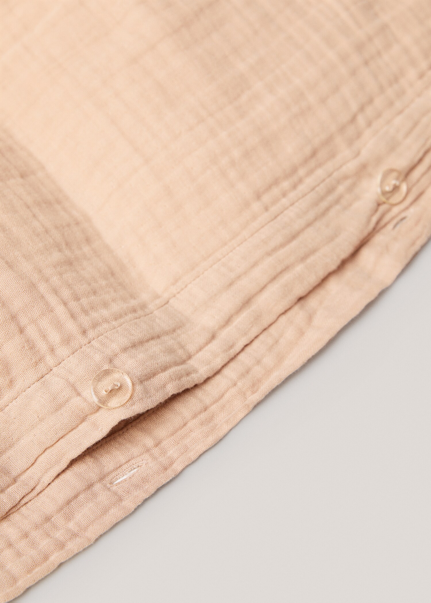 Chiffon katoenen dekbedovertrek Bed 150/160 cm - Detail van het artikel 1