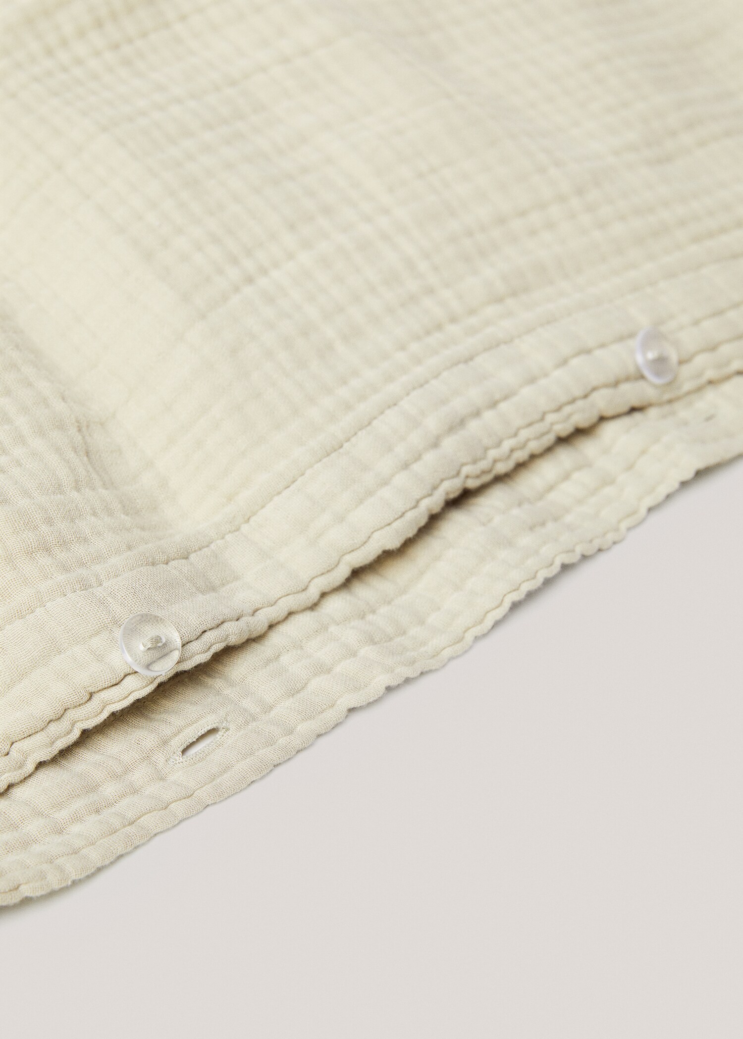 Chiffon katoenen dekbedovertrek Bed 150/160 cm - Detail van het artikel 1