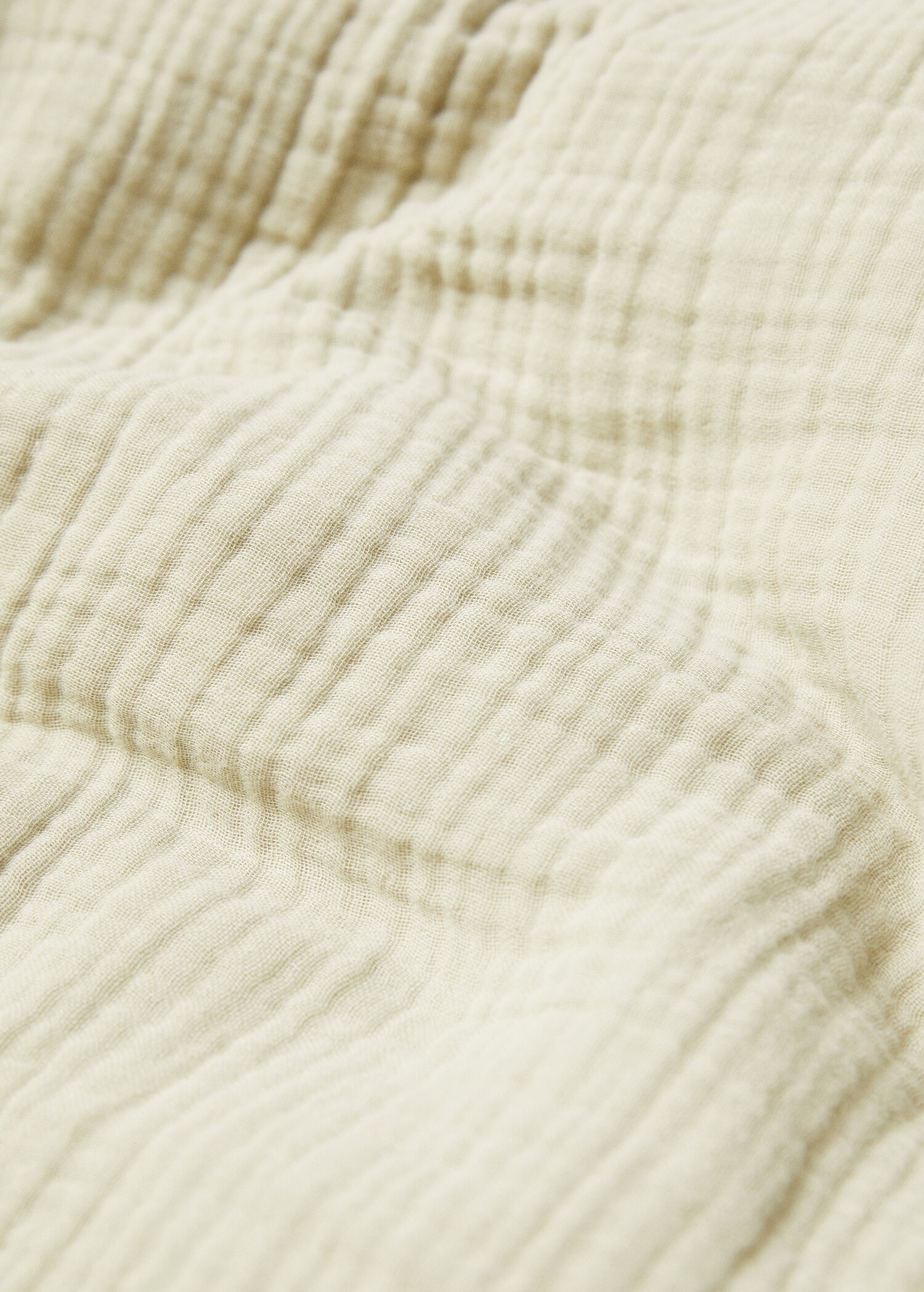 Chiffon katoenen dekbedovertrek Bed 150/160 cm - Detail van het artikel 2