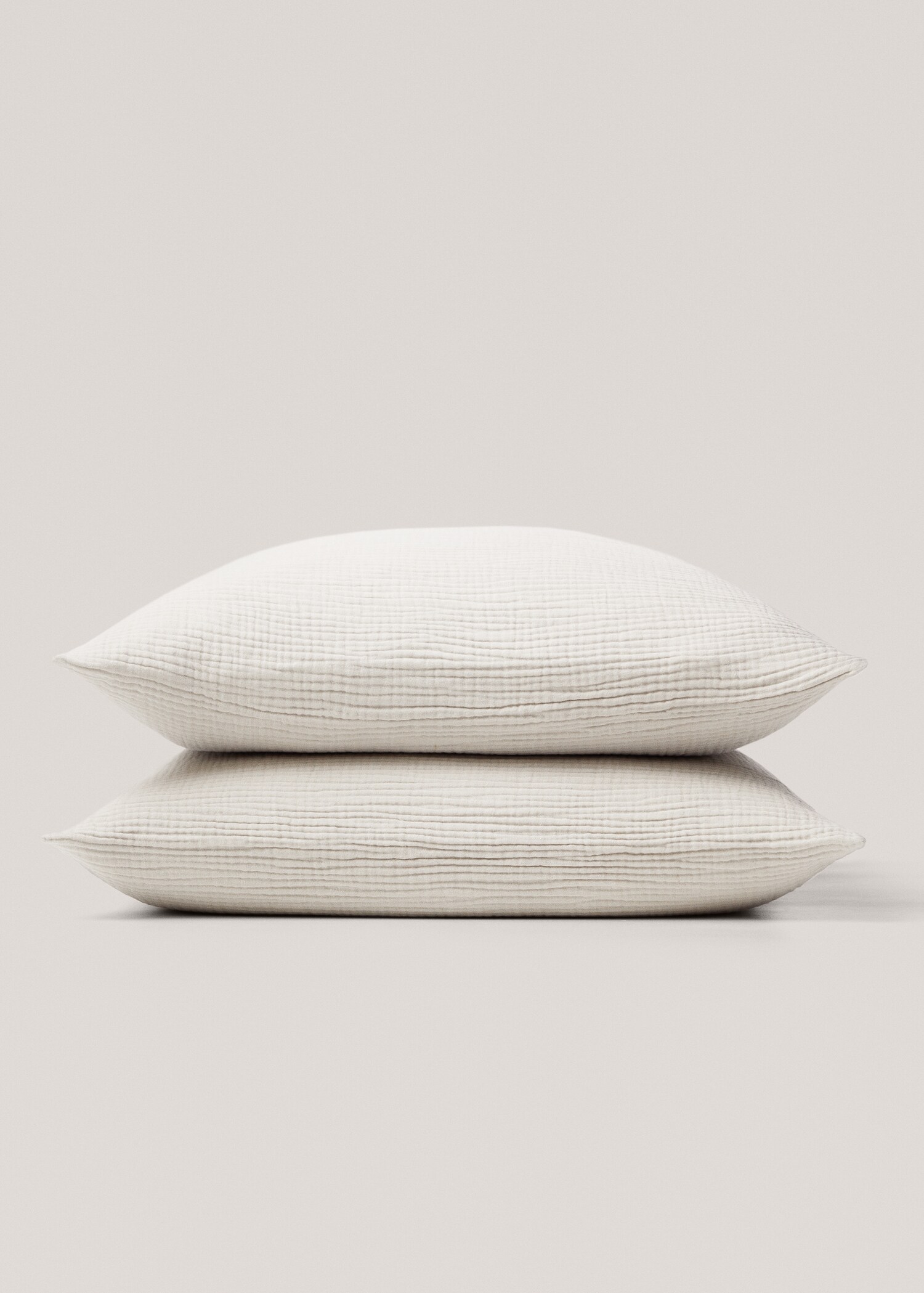 Cotton gauze pillowcase 60x60cm - Details of the article 1
