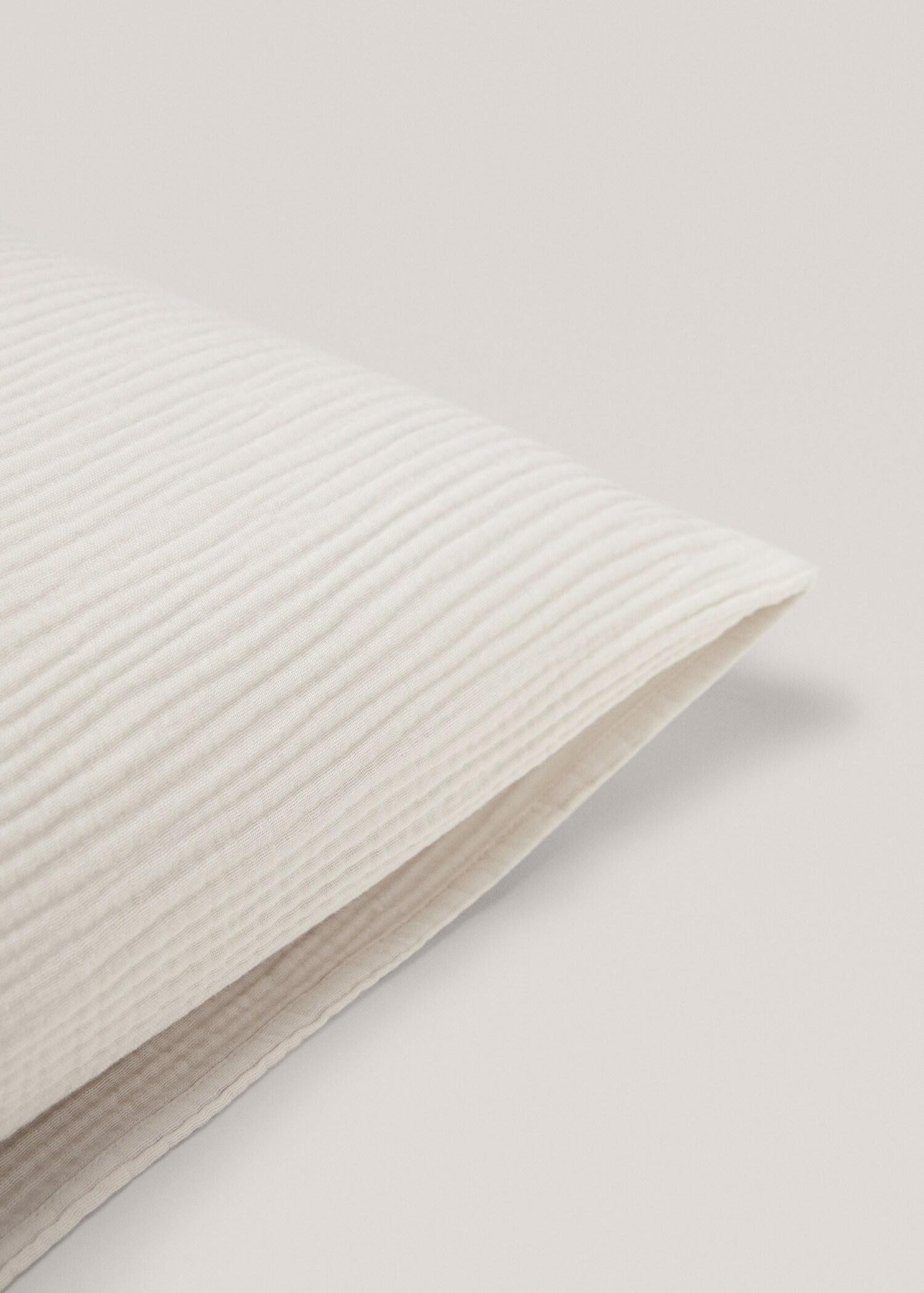 Cotton gauze pillowcase 60x60cm - Details of the article 3