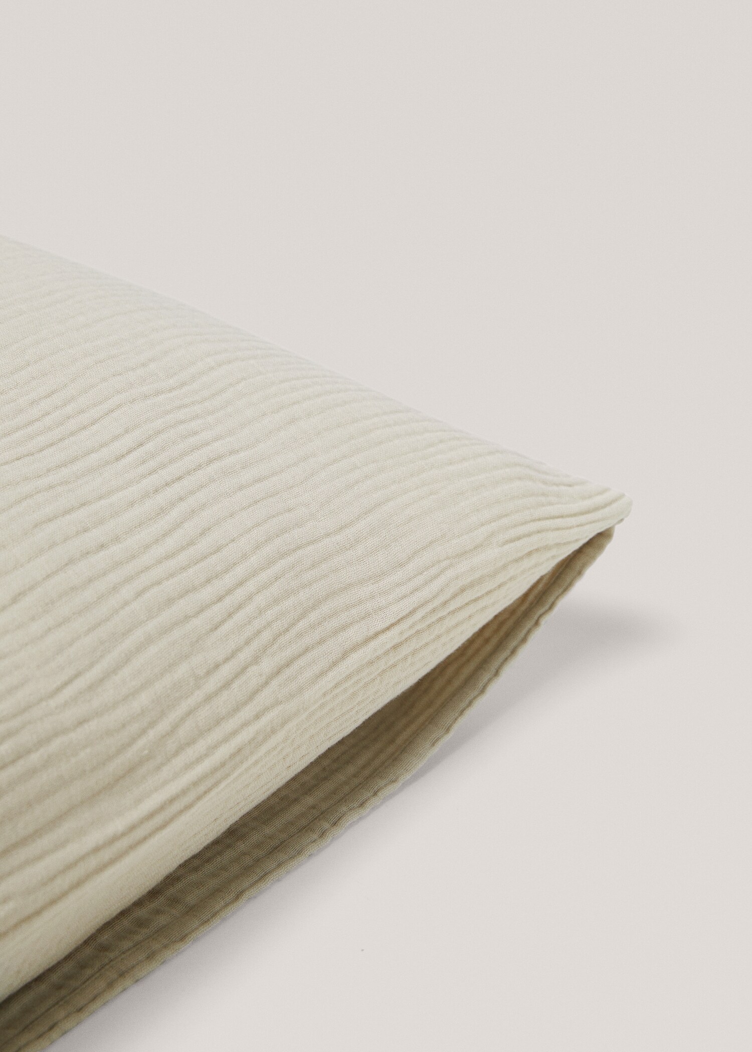 Cotton gauze pillowcase 60x60cm - Details of the article 2