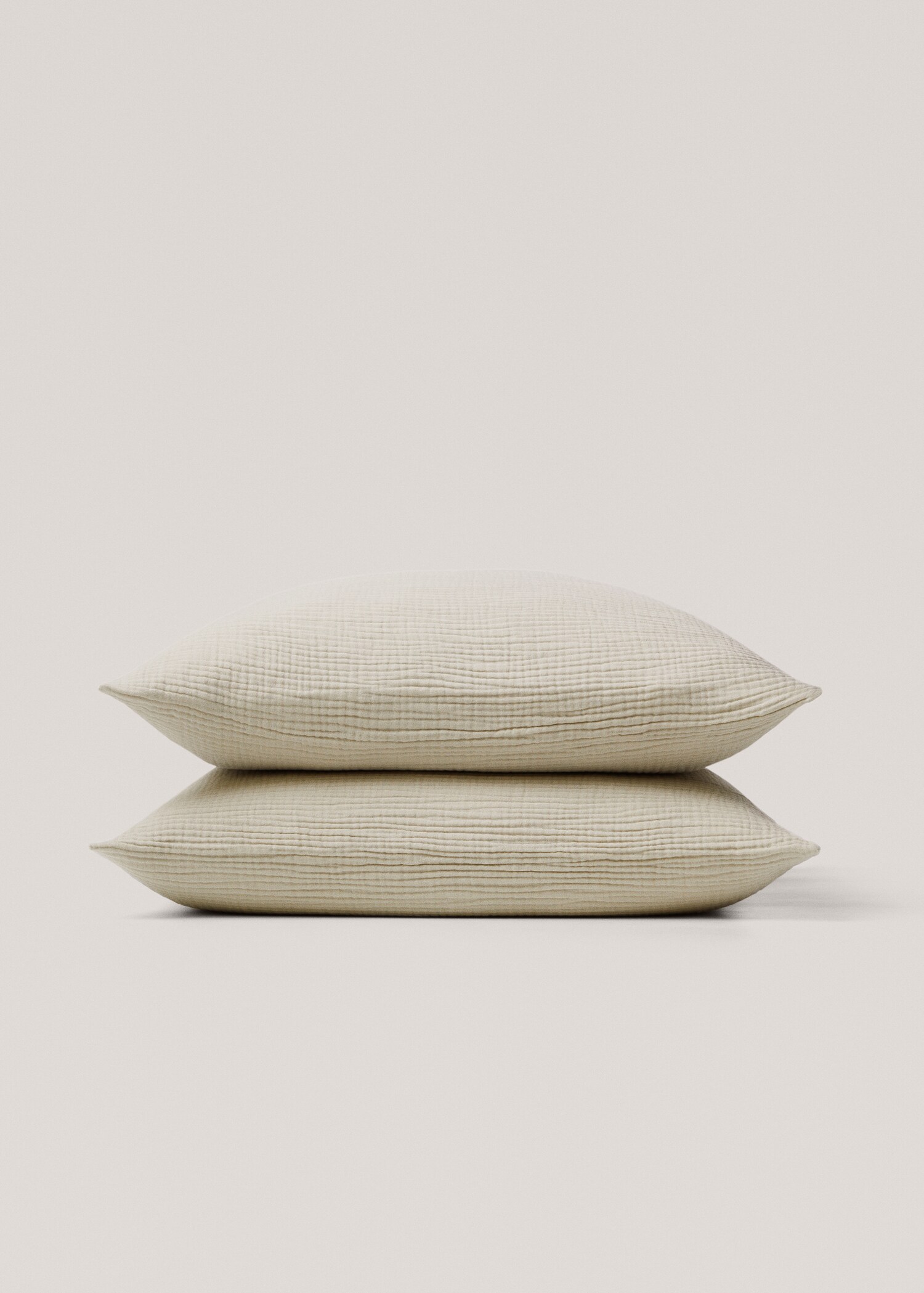 Cotton gauze pillowcase 60x60cm - Details of the article 3
