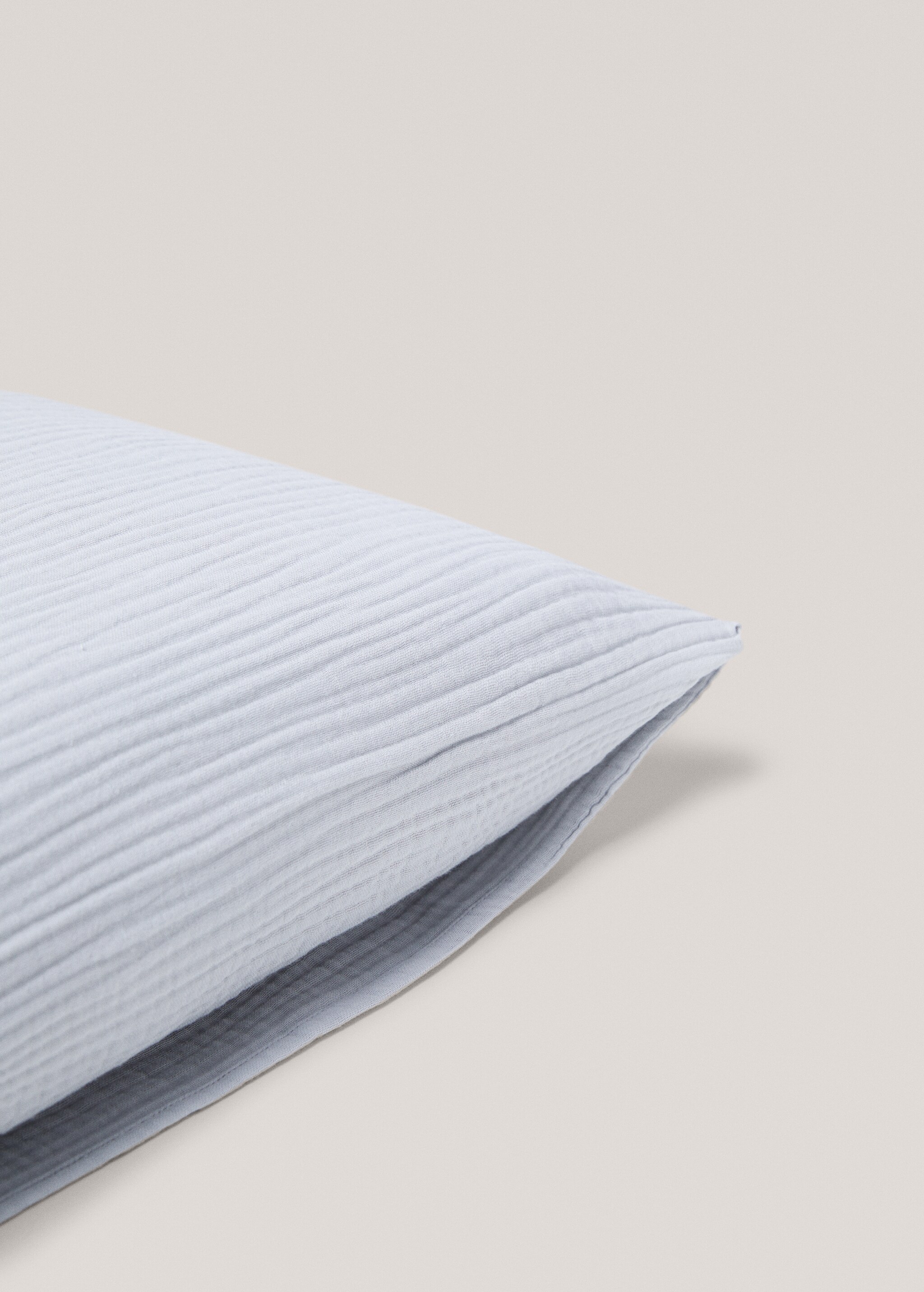 Cotton gauze pillowcase 60x60cm - Details of the article 2