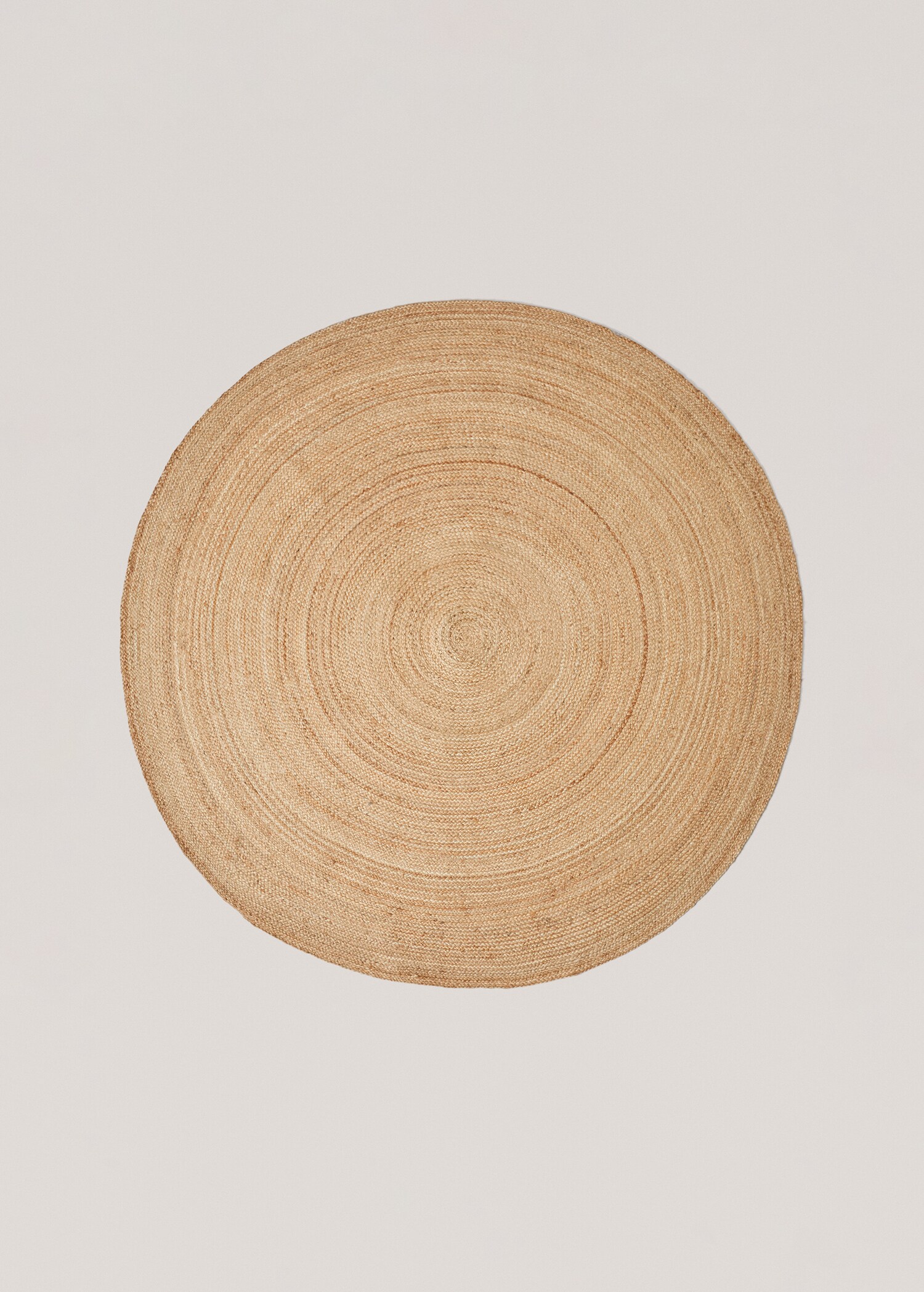 Natural fibre round carpet 110cm - Article without model
