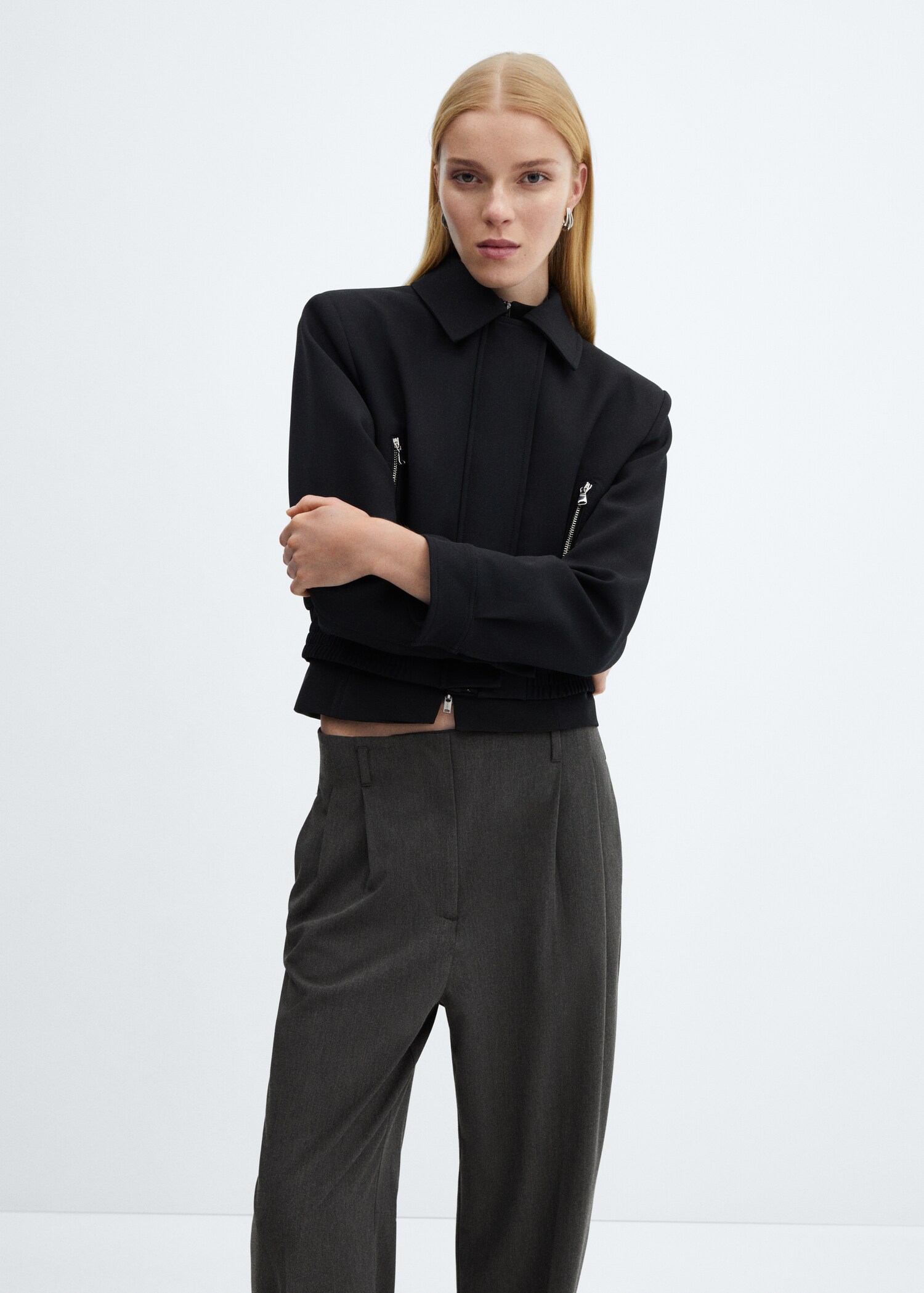 Pantalon pinces wideleg - Détail de l'article 1