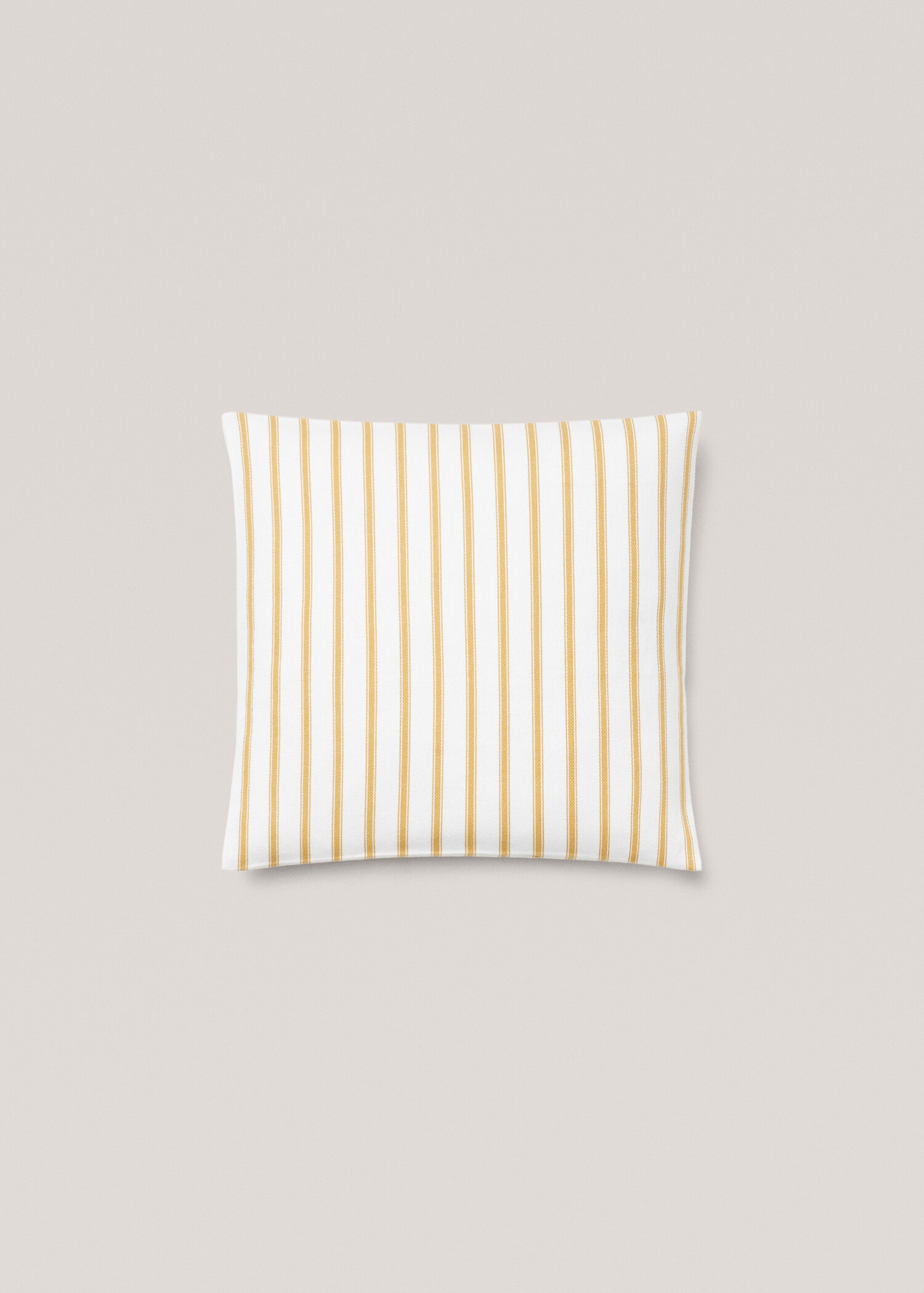 Striped cotton cushion cover 45x45cm - Article without model