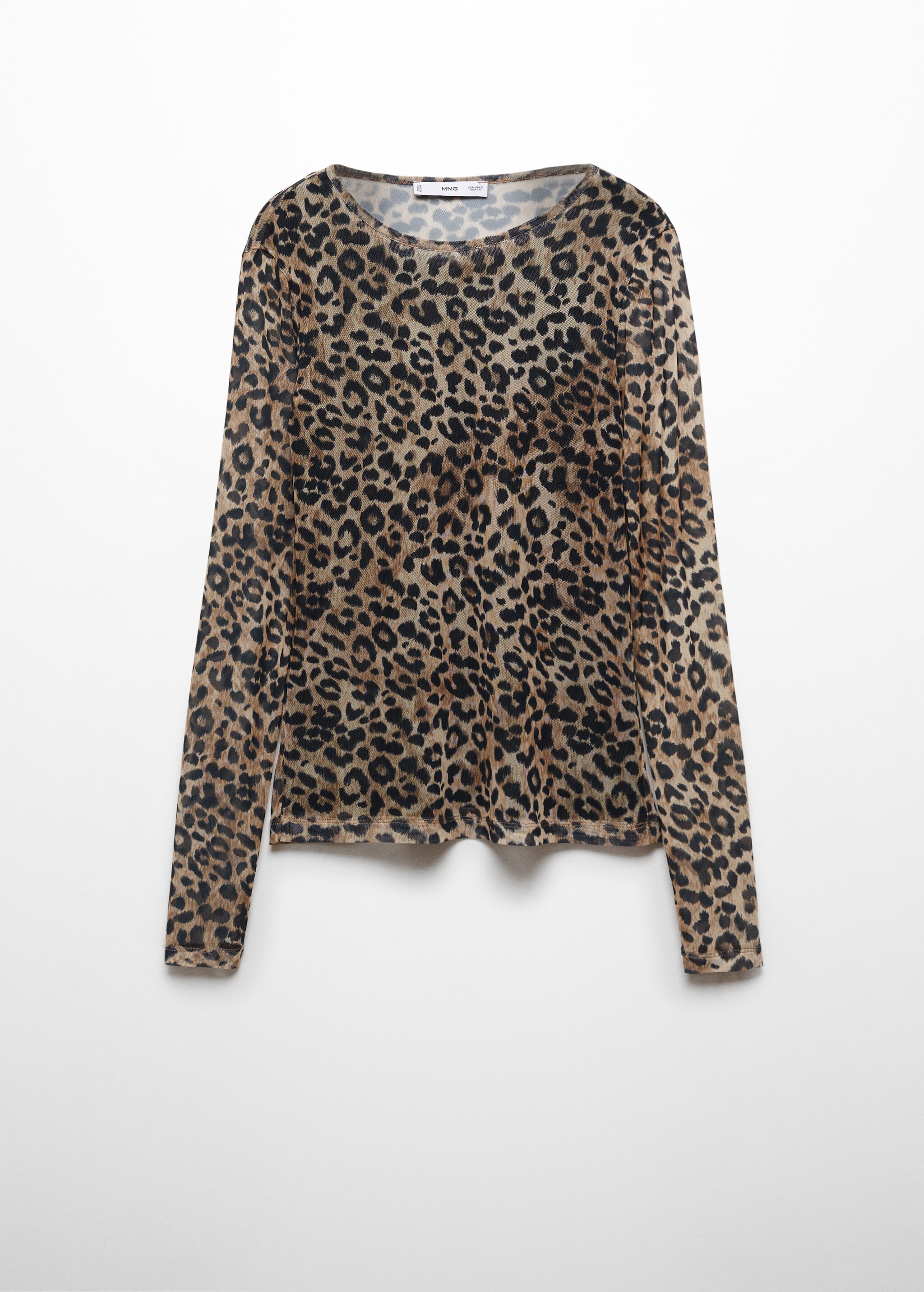 Leopard-print t-shirt - Article without model