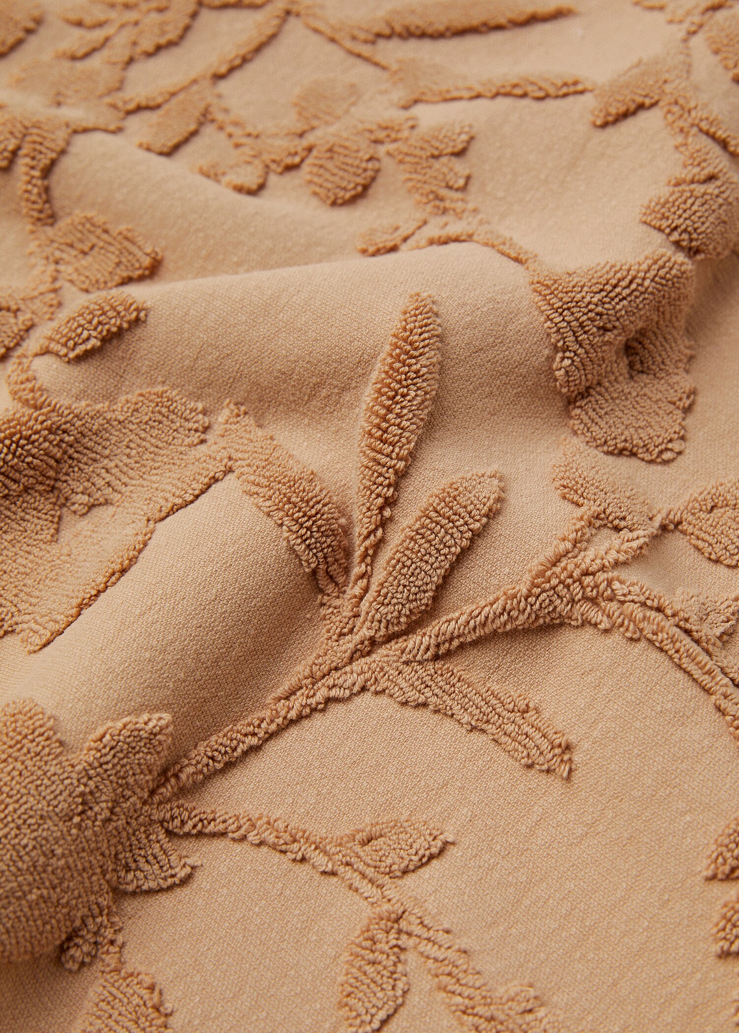 Flower jacquard bath mat 19x27 in - Details of the article 2