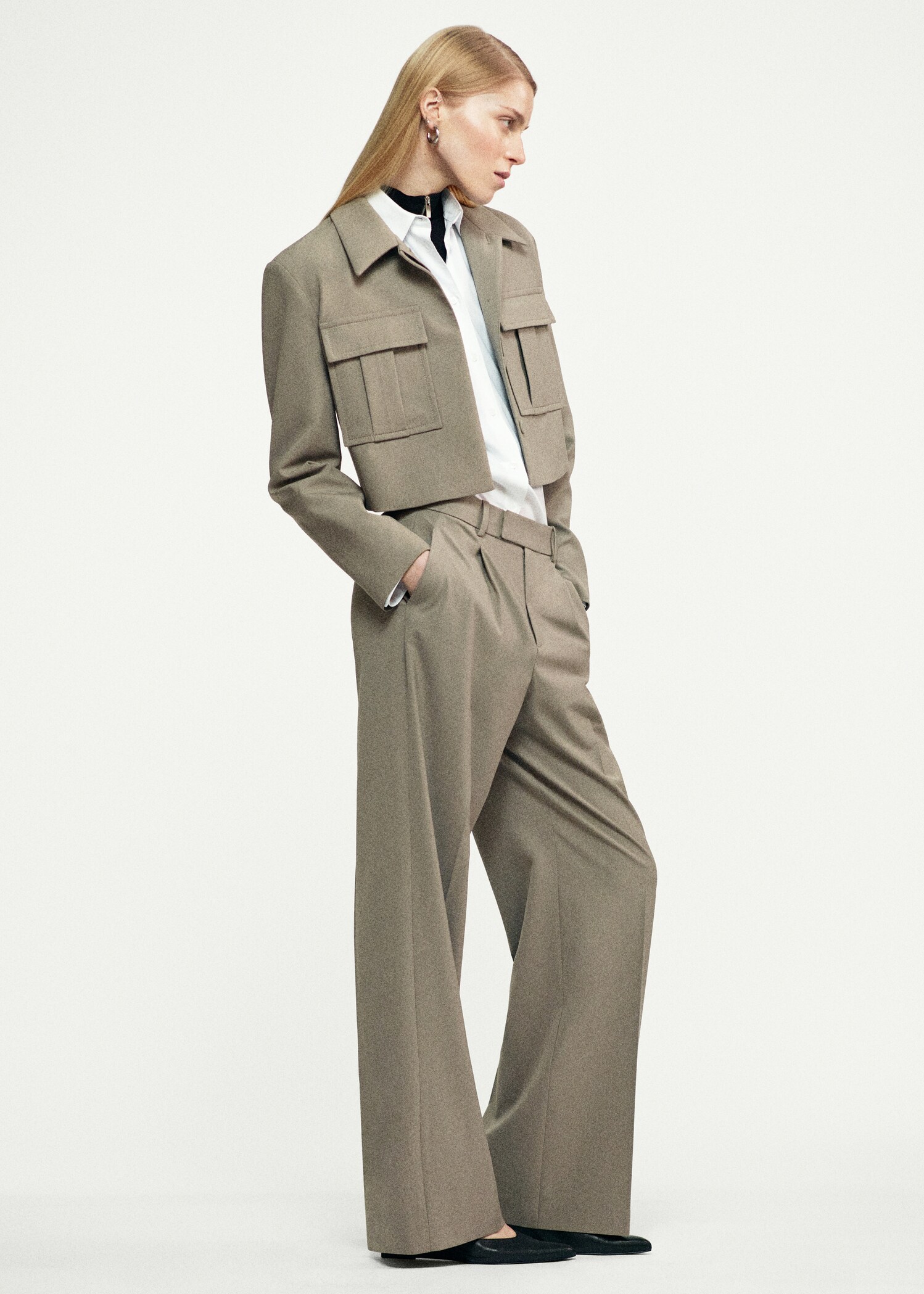 Pantalón pinzas wideleg - Detalle del artículo 7
