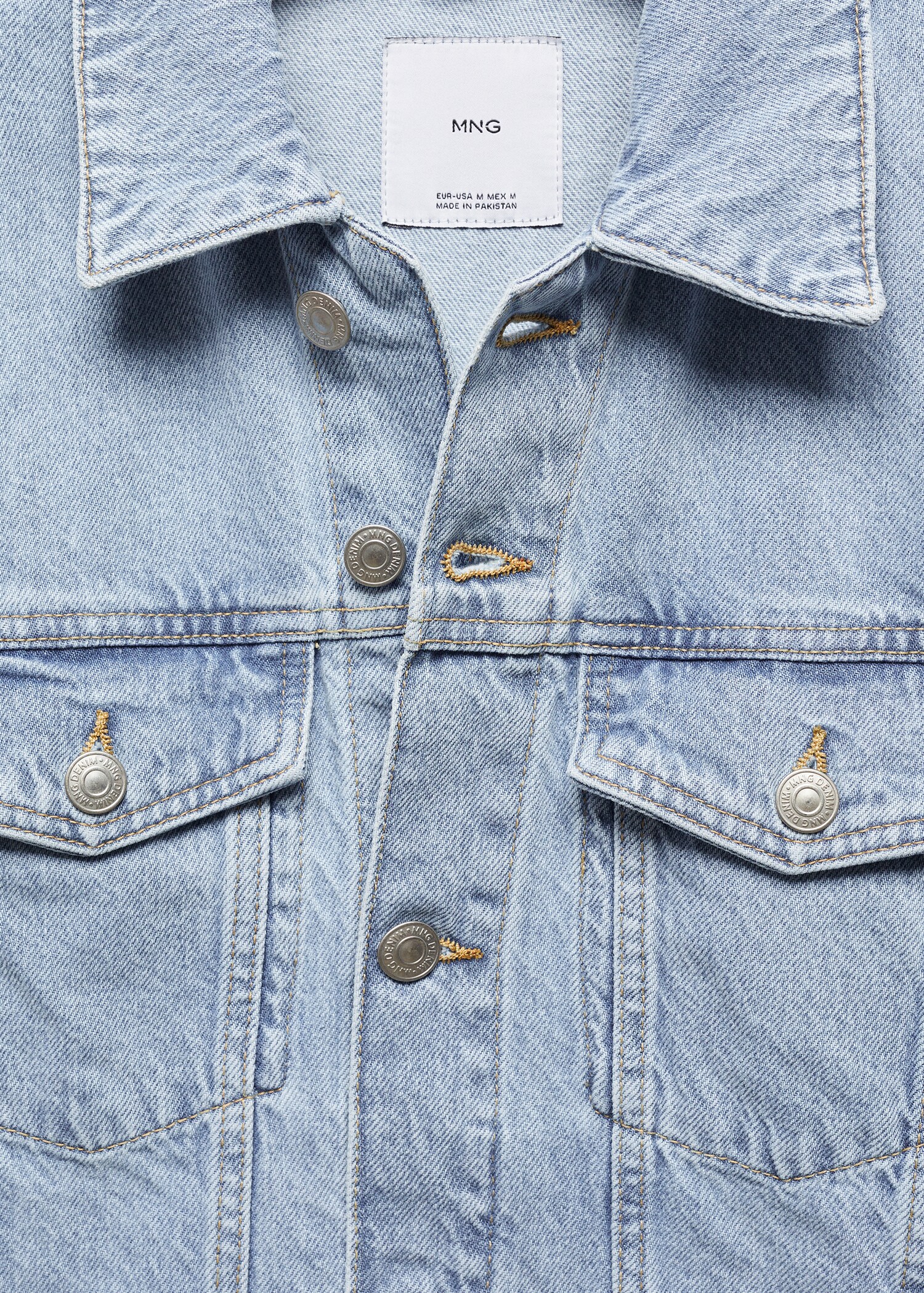 Jeansjacke mit Taschen - Detail des Artikels 8