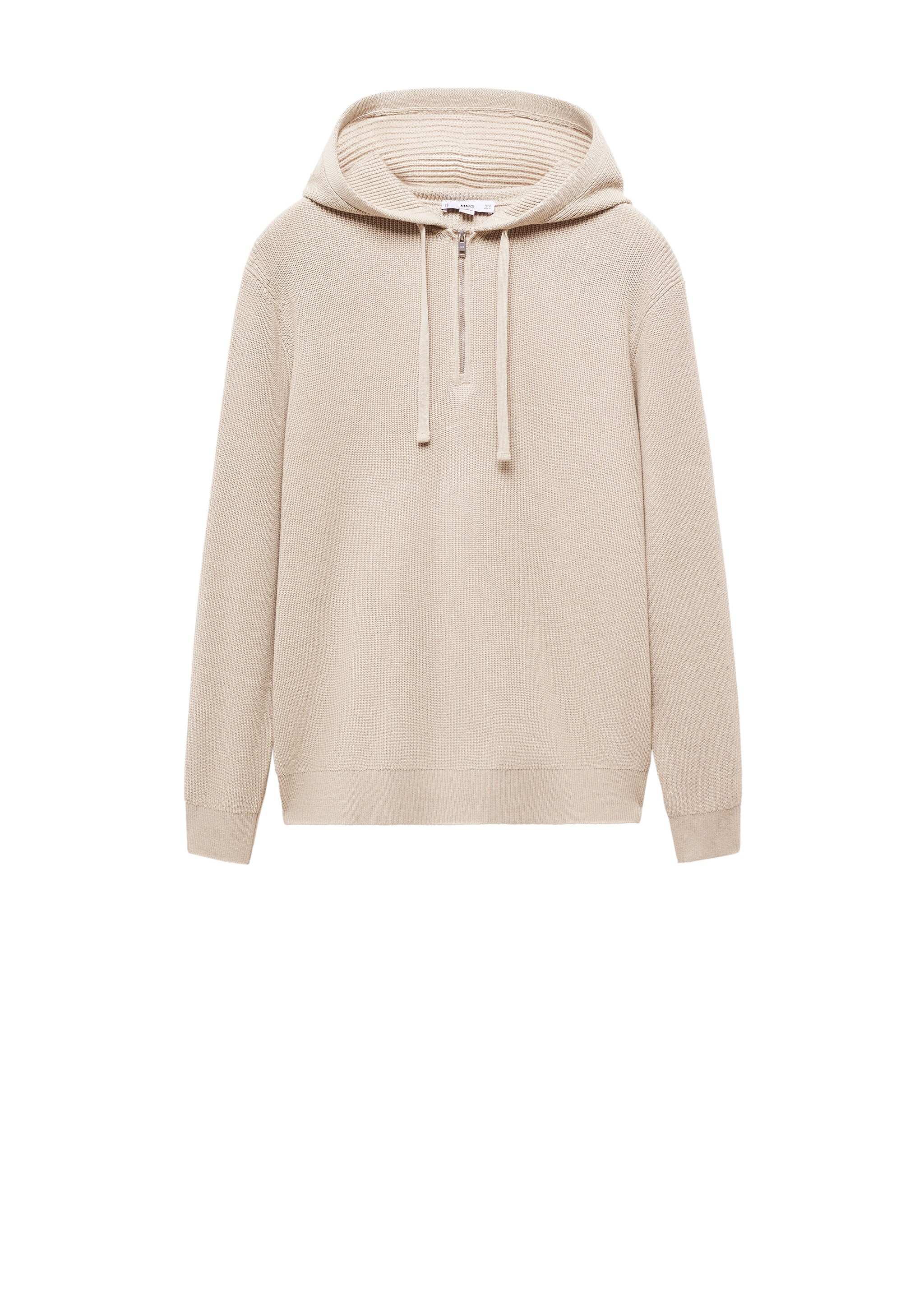 Hooded knit sweatshirt - Details of the article 9