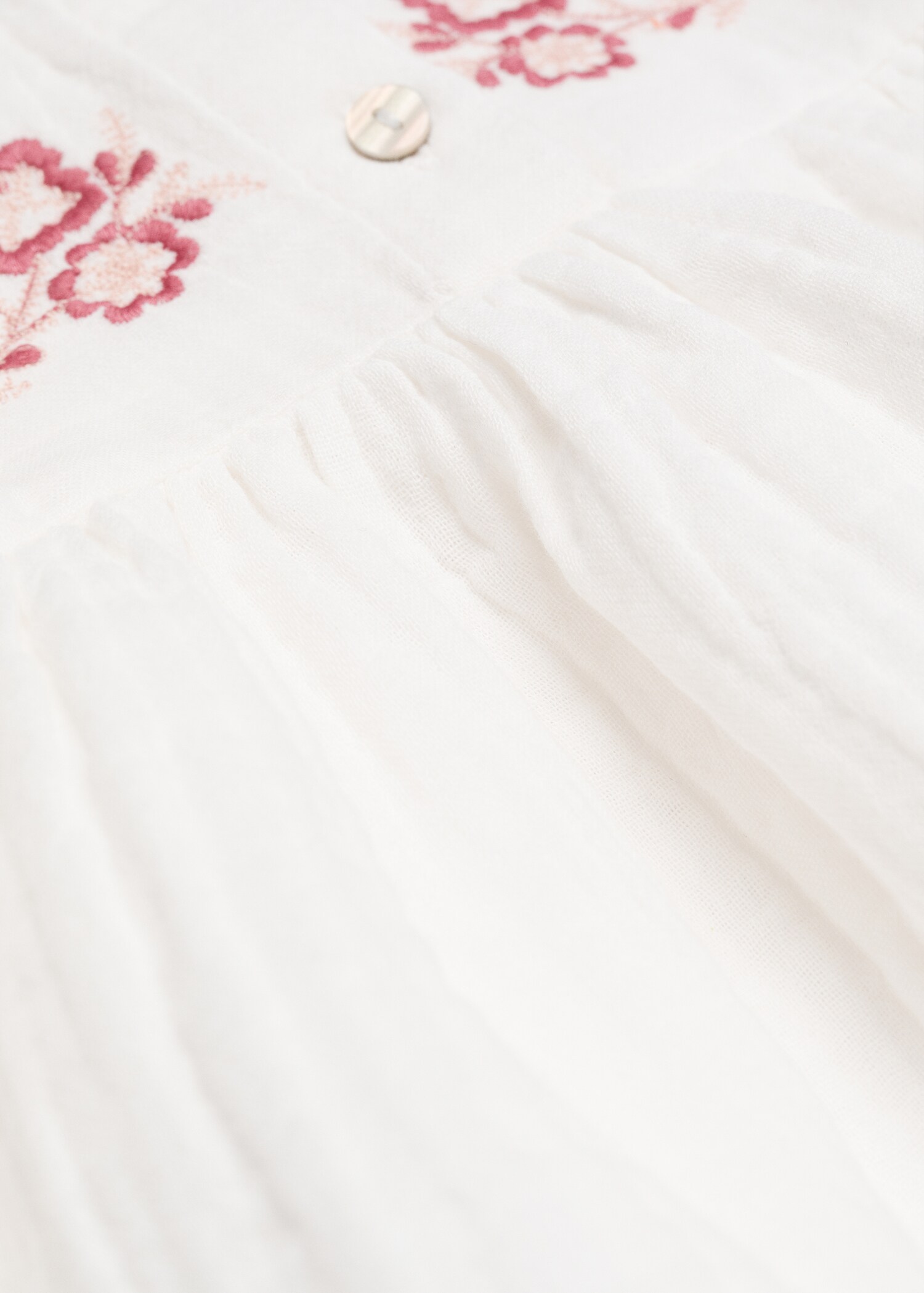 Pamučna izvezena bluza - Detalji artikla 0