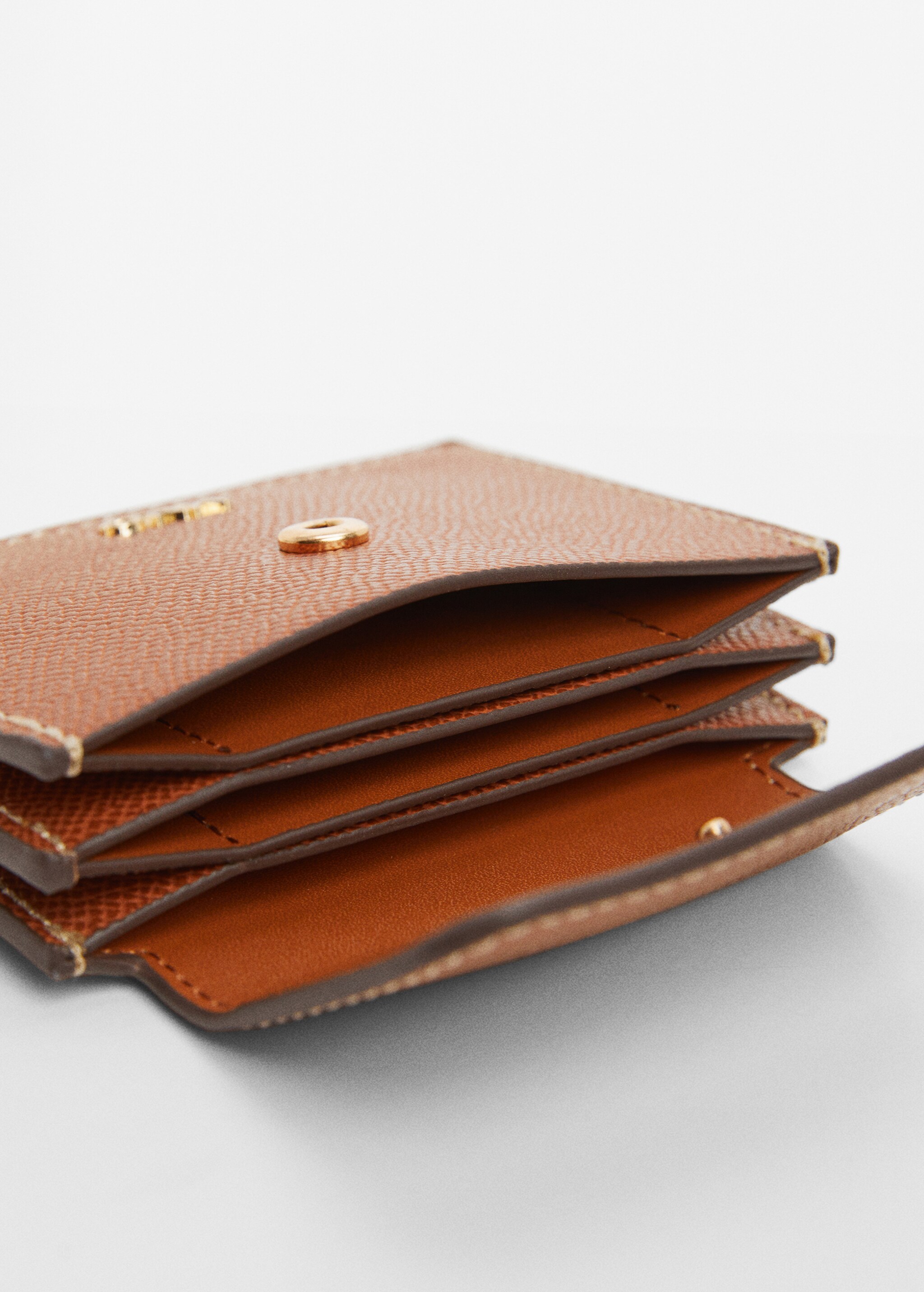 Faux leather cardholder - Details of the article 1