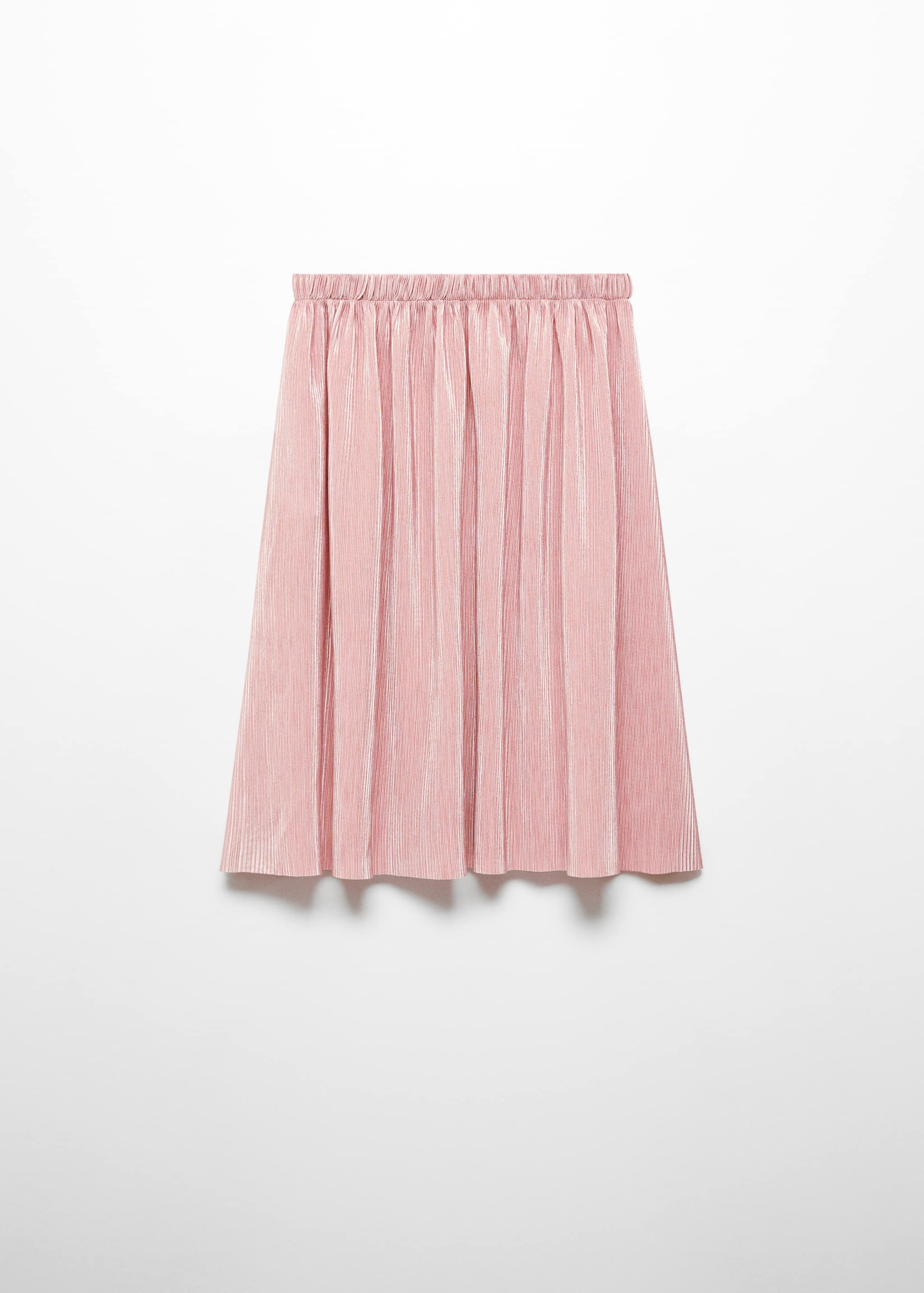Pleated lurex skirt - Article without model