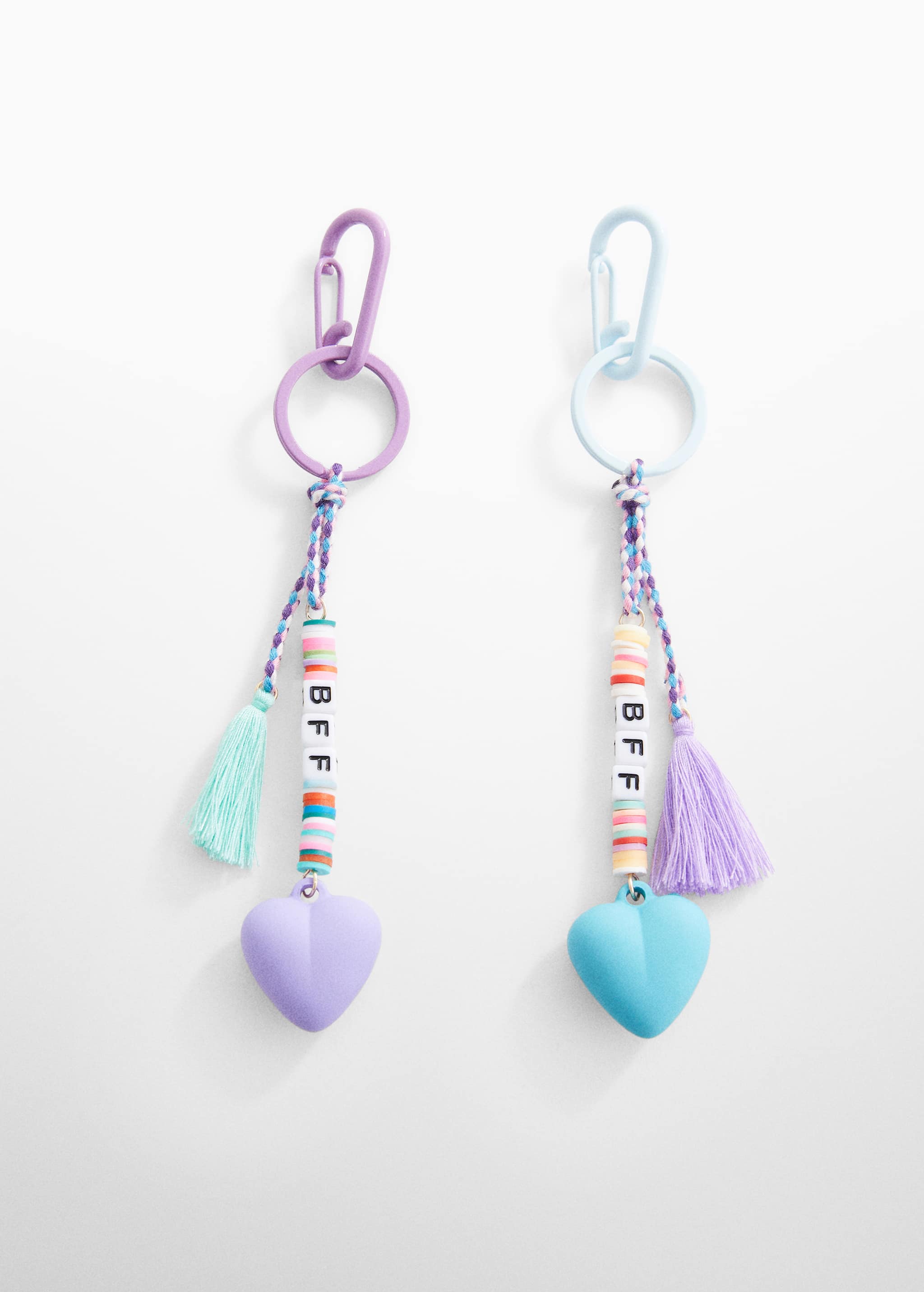 Pack of 2 best friends keychains - Article without model