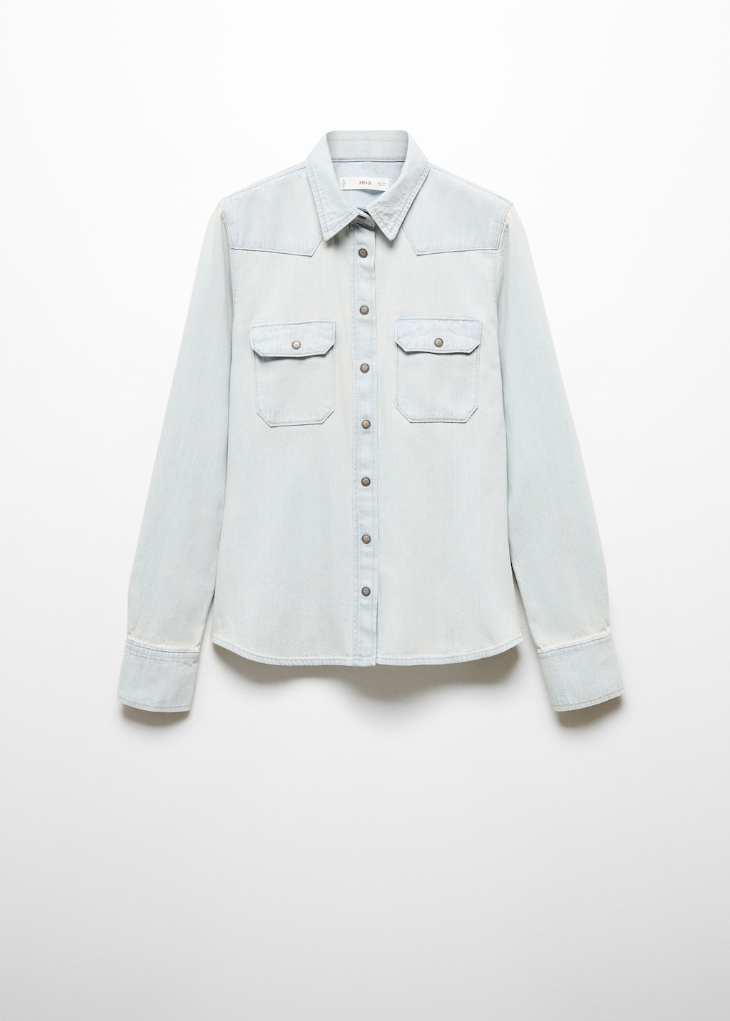 Camisa vaquera bolsillos