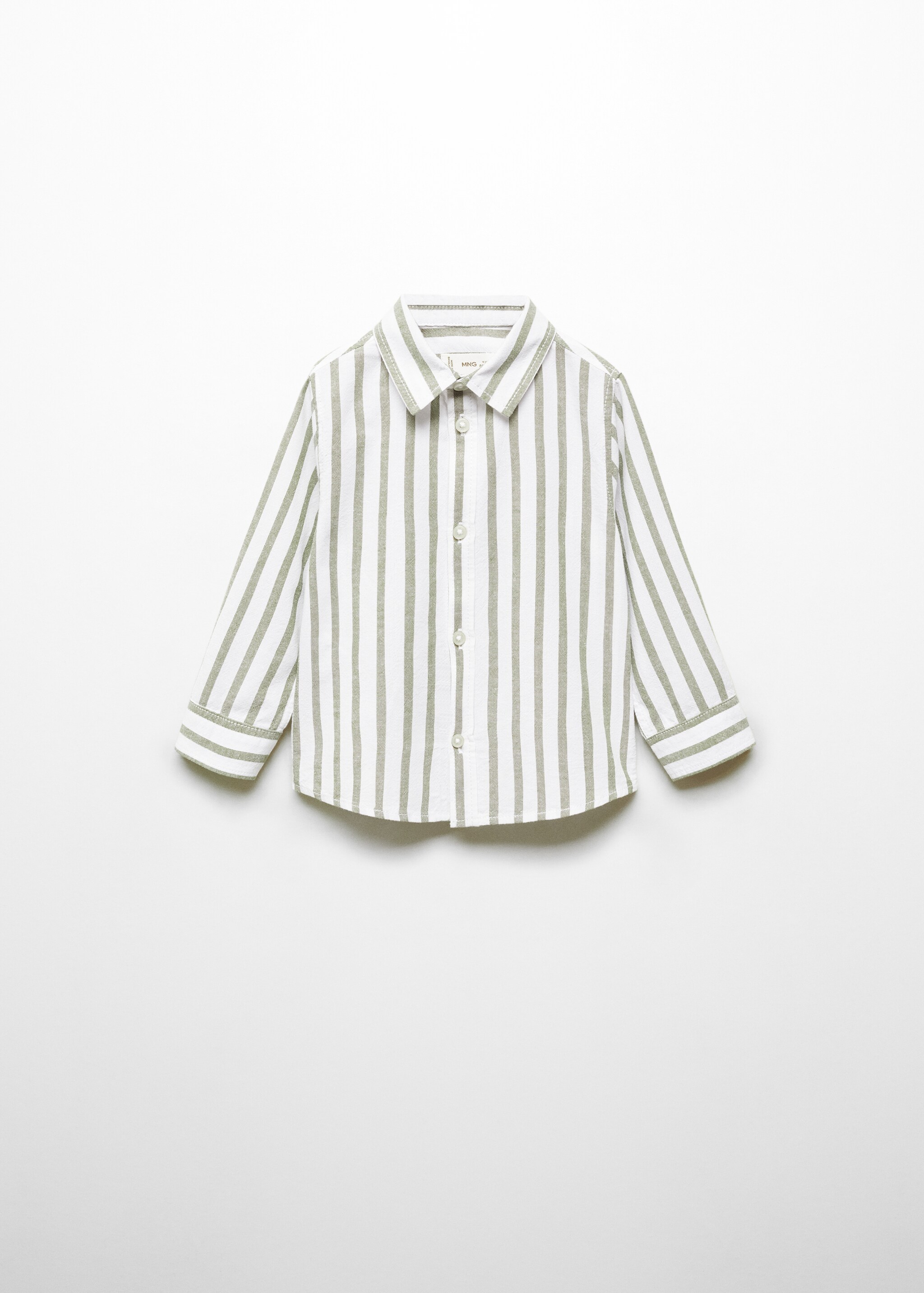 Striped slim-fit shirt - Article without model