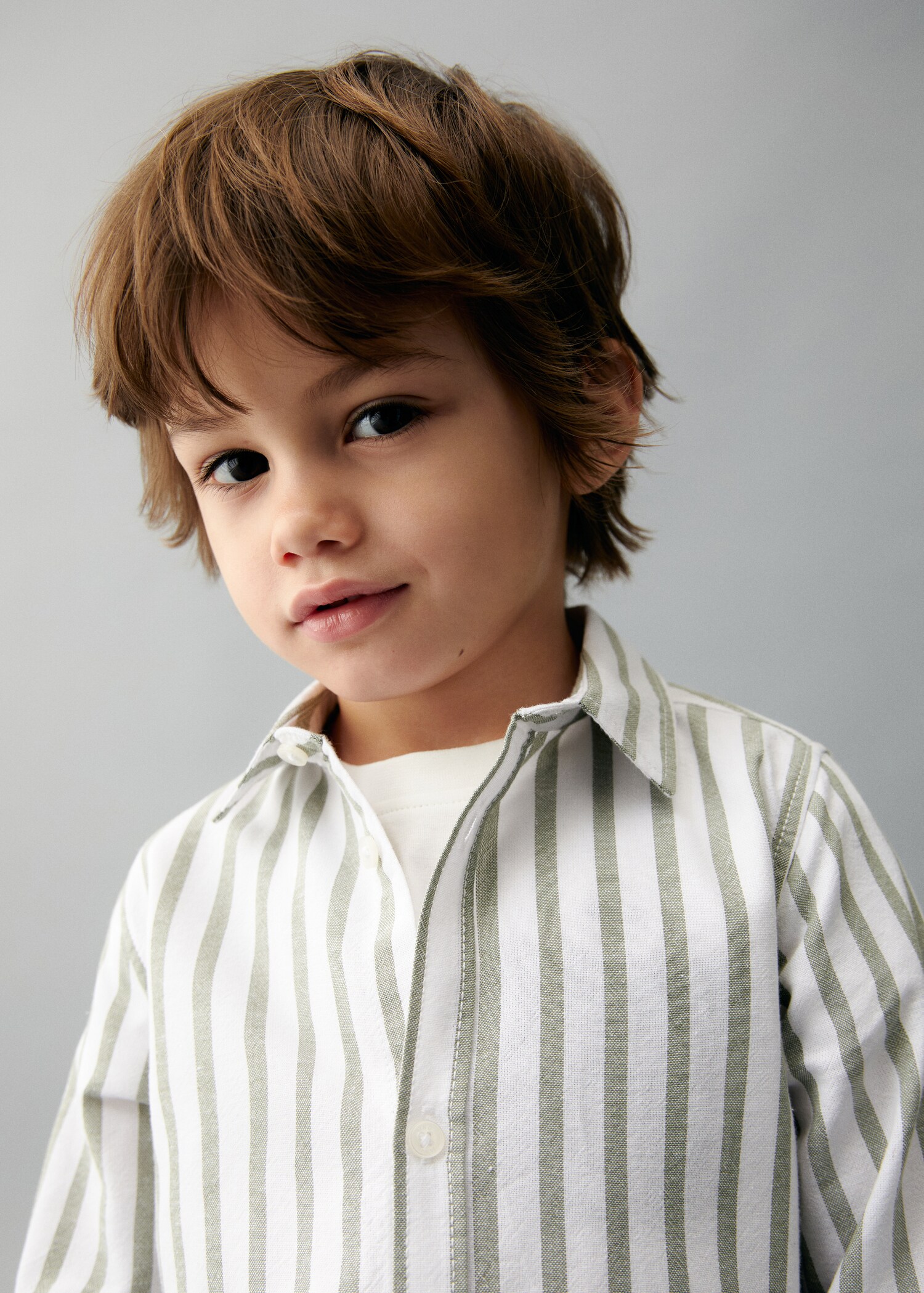 Camisa slim fit ratlles - Detall de l'article 1