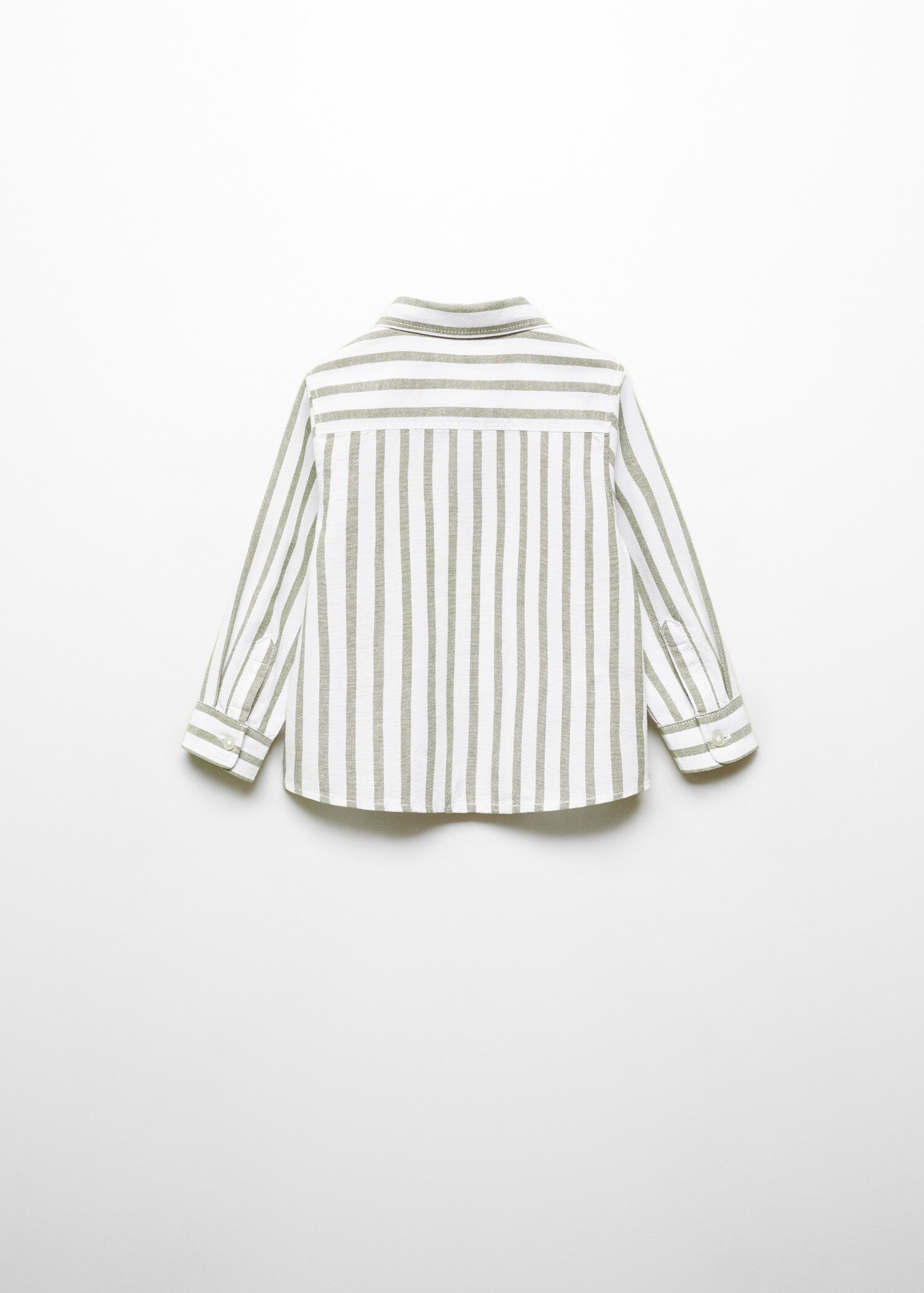 Camisa slim fit ratlles - Revers de l'article