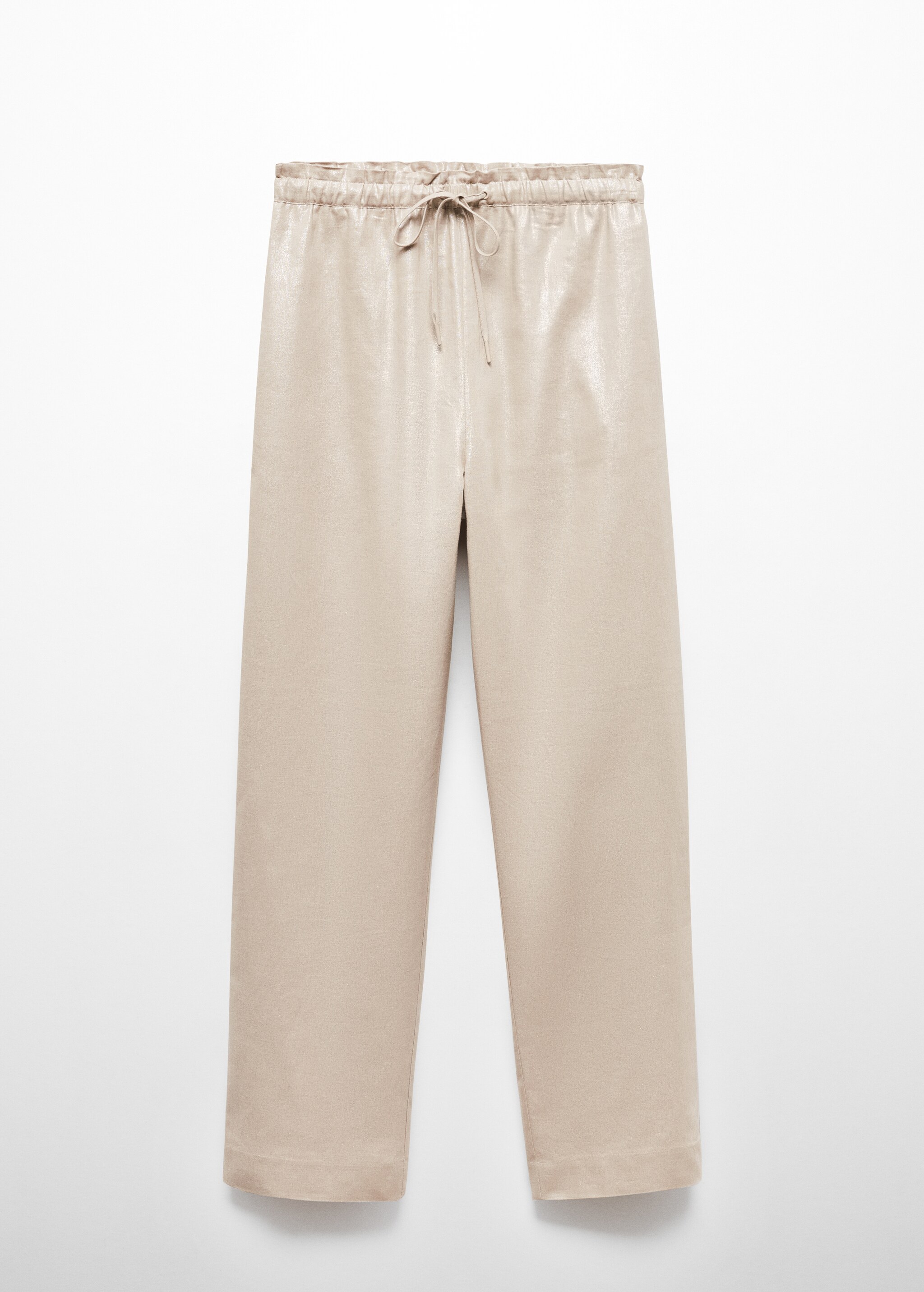 Pantalón lino cintura elástica - Artículo sin modelo