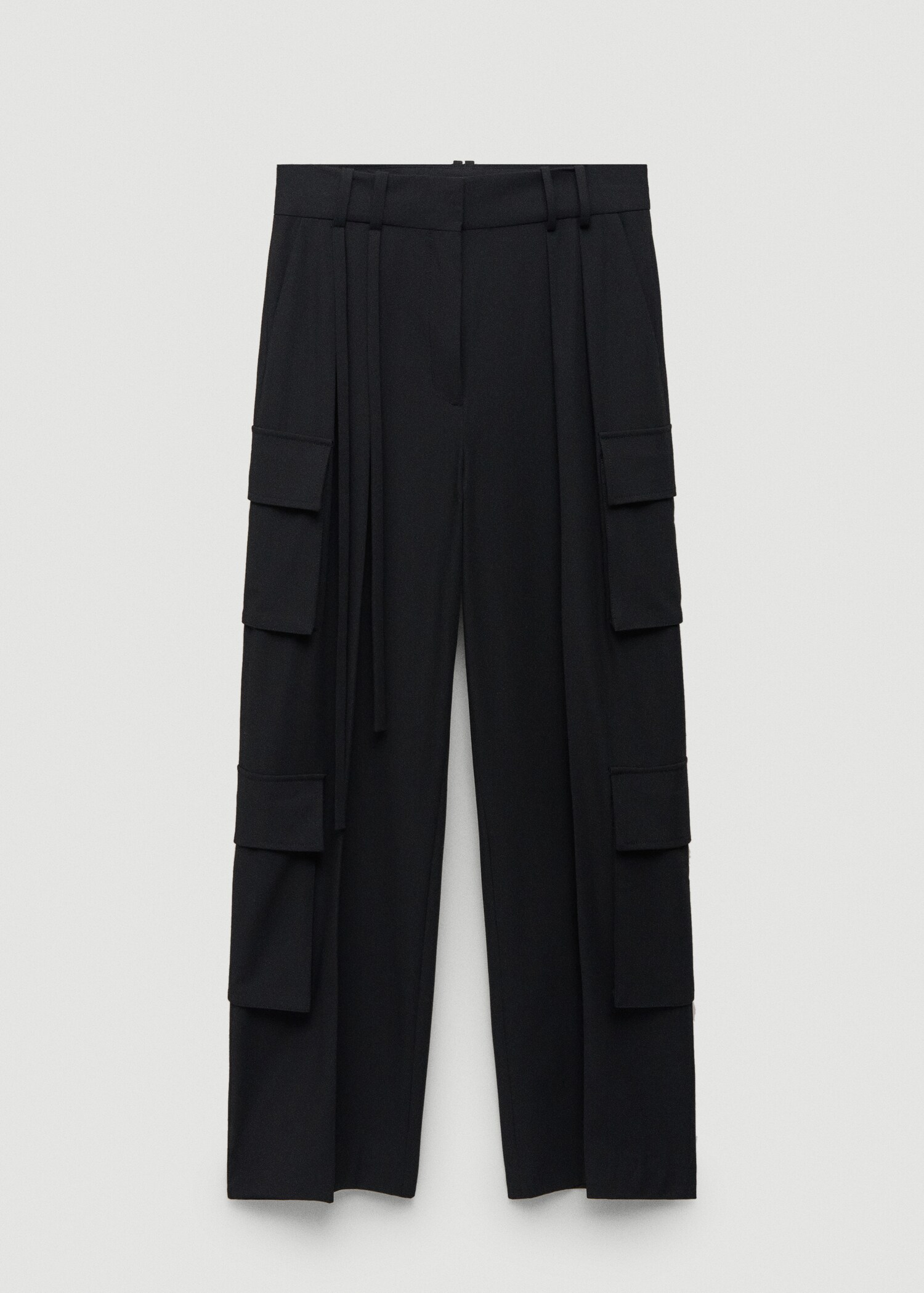 Pleated cargo trousers - Article without model