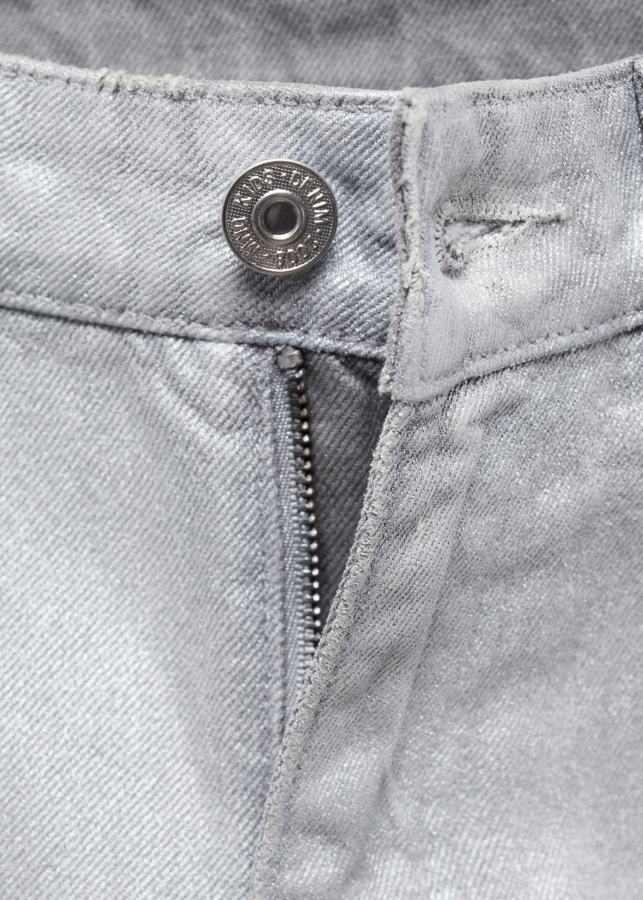 Regular Fit-Jeans in Metall-Optik - Detail des Artikels 8