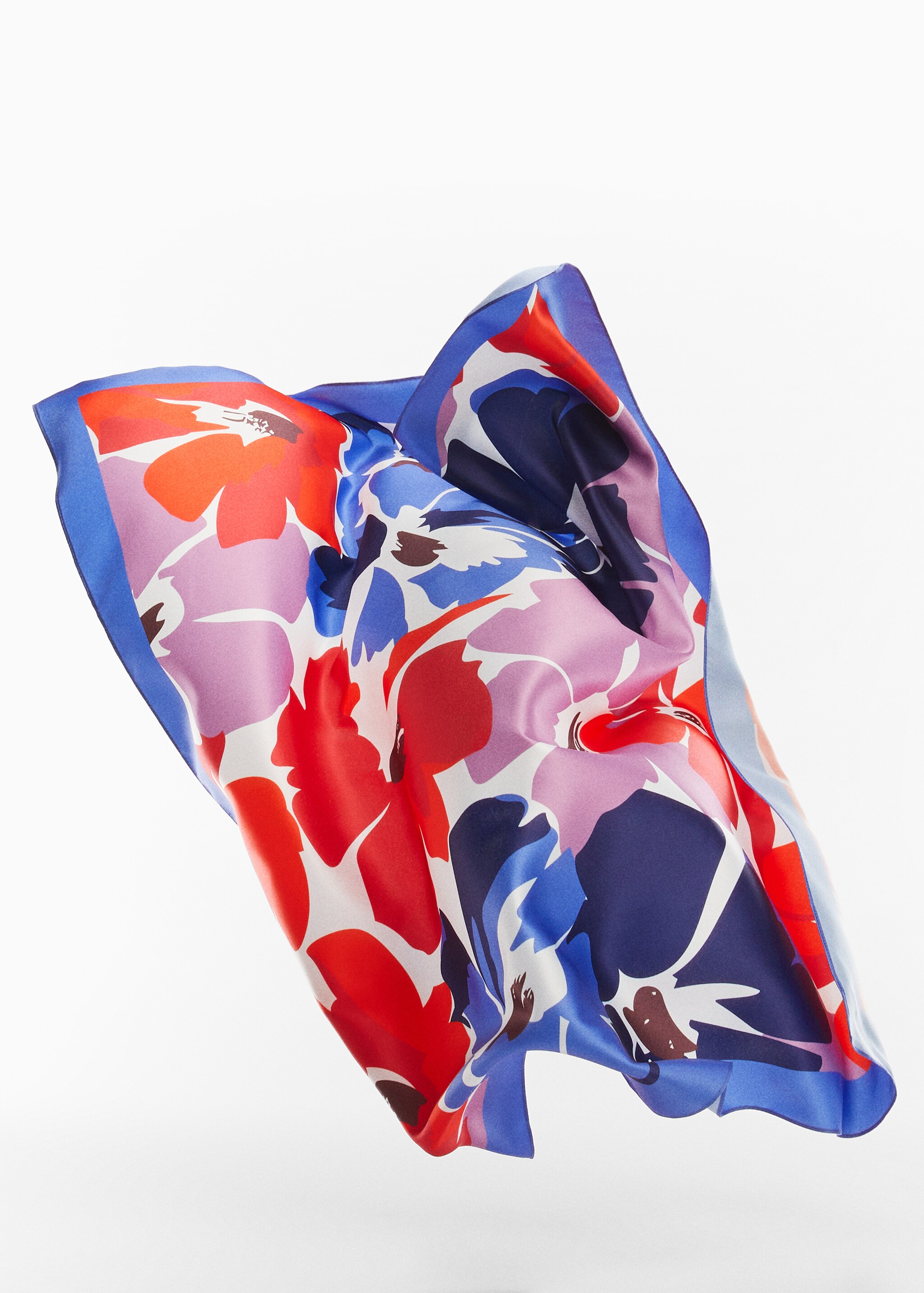 Floral printed scarf - Details of the article 2