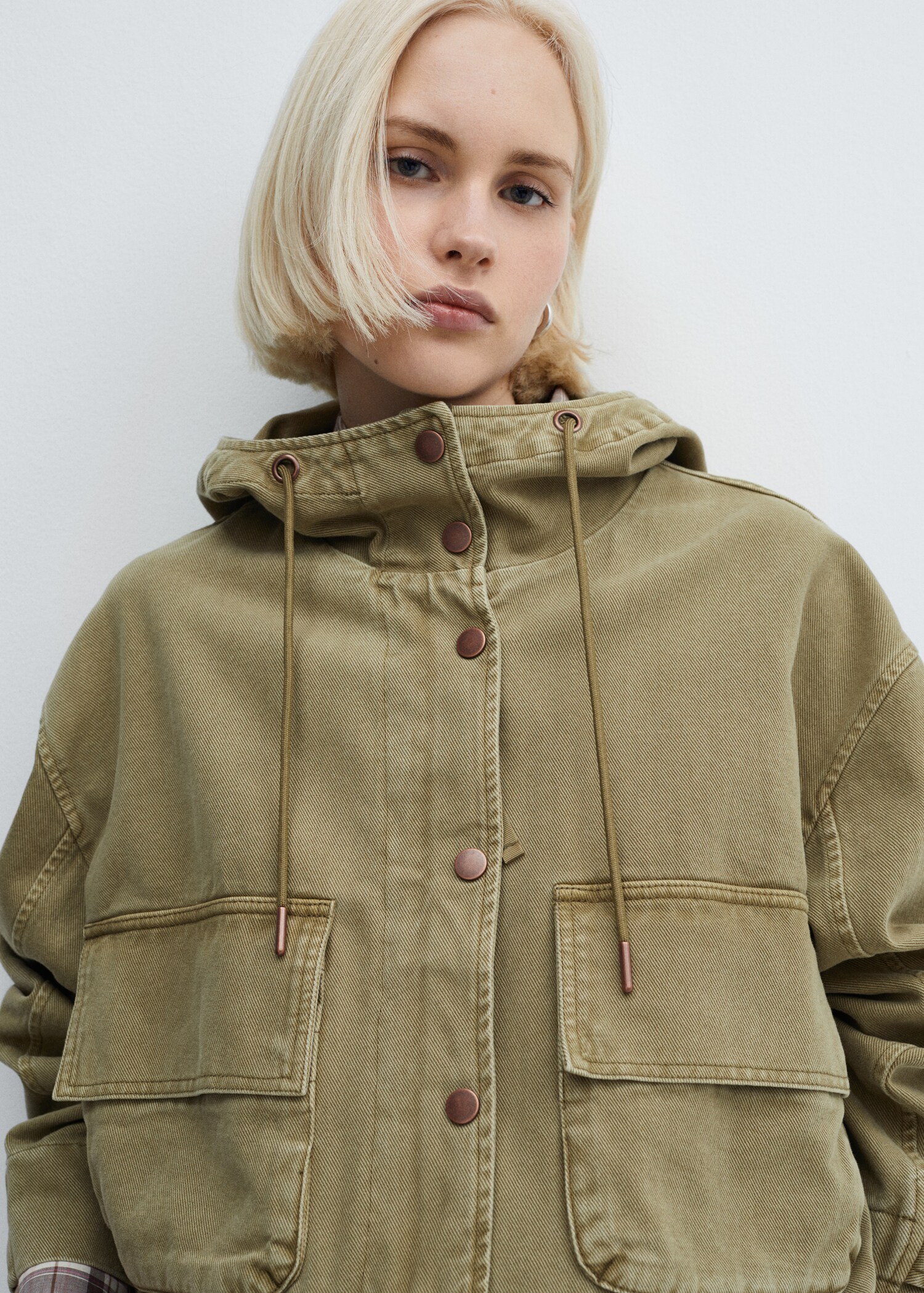 Parka coton à poches - Détail de l'article 1