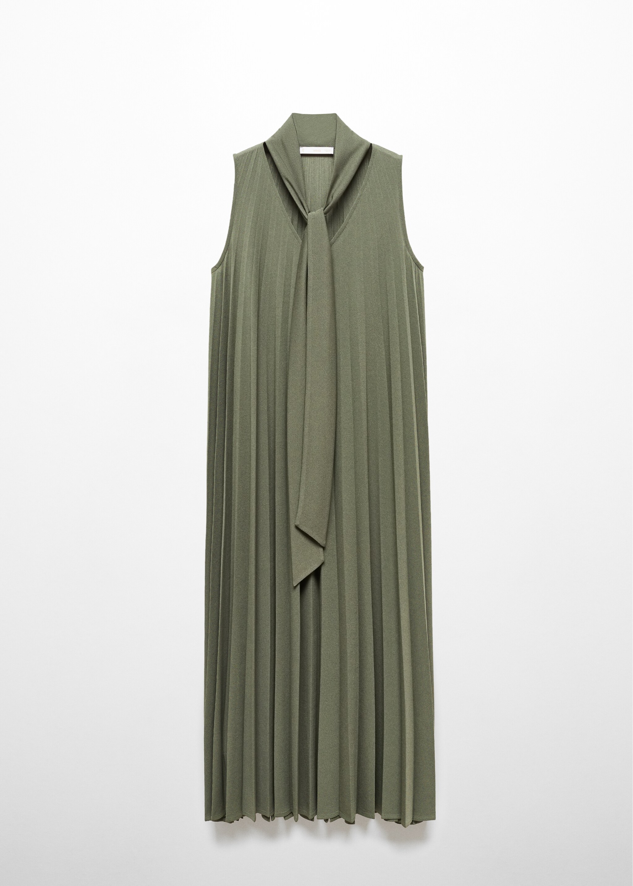 Pleated midi dress - Article without model