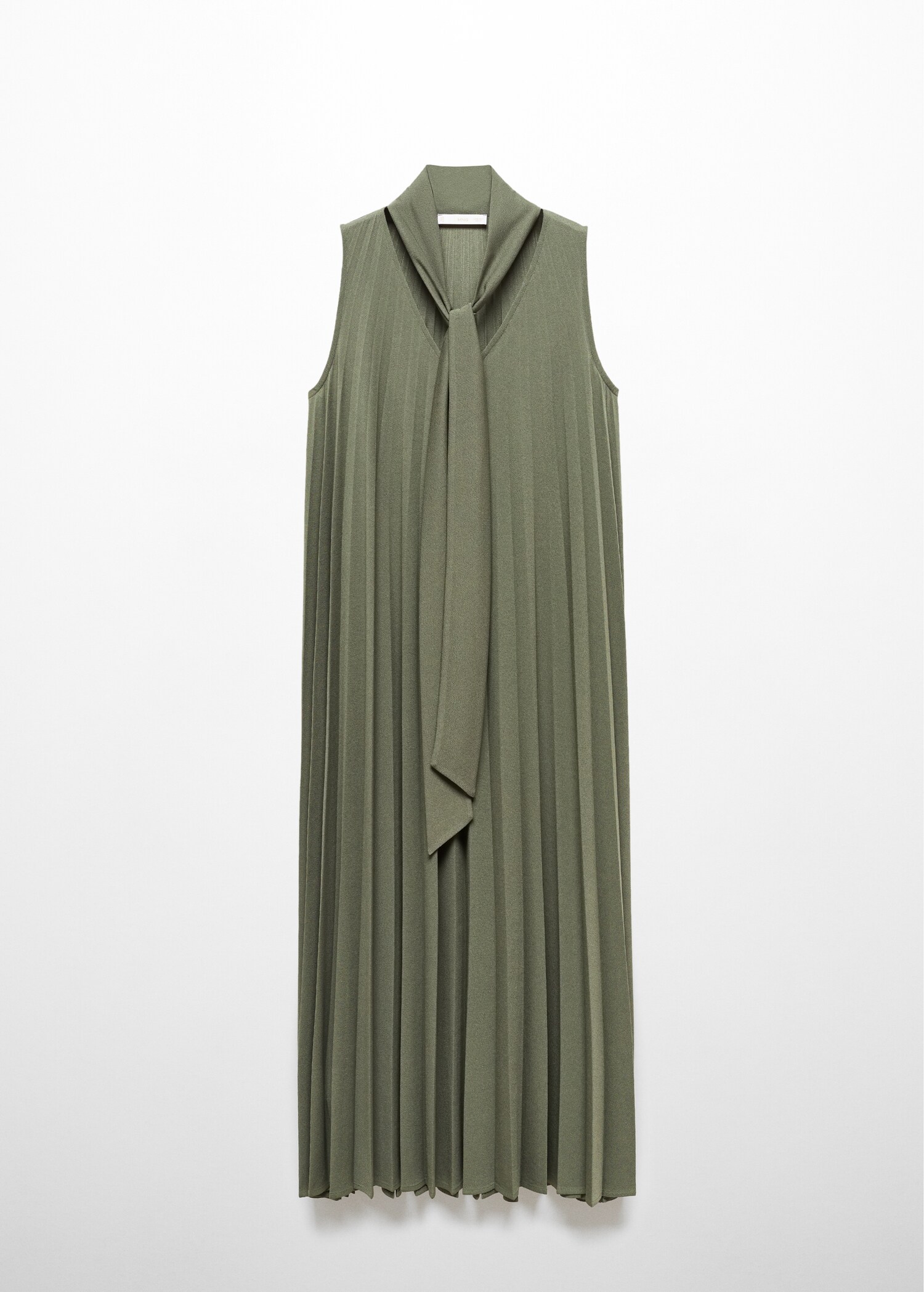 Pleated midi dress - Article without model