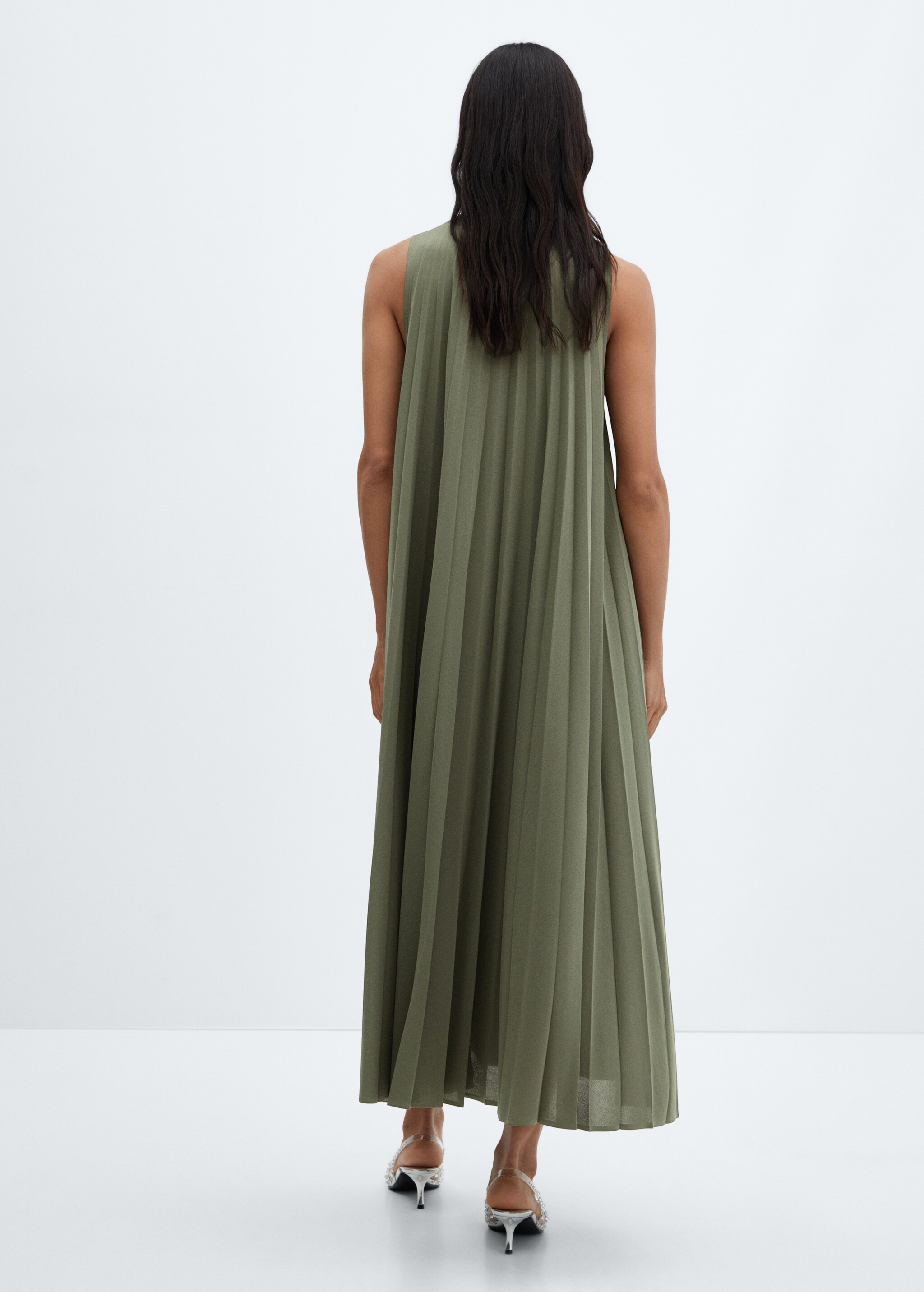 Pleated midi dress - Reverse of the article