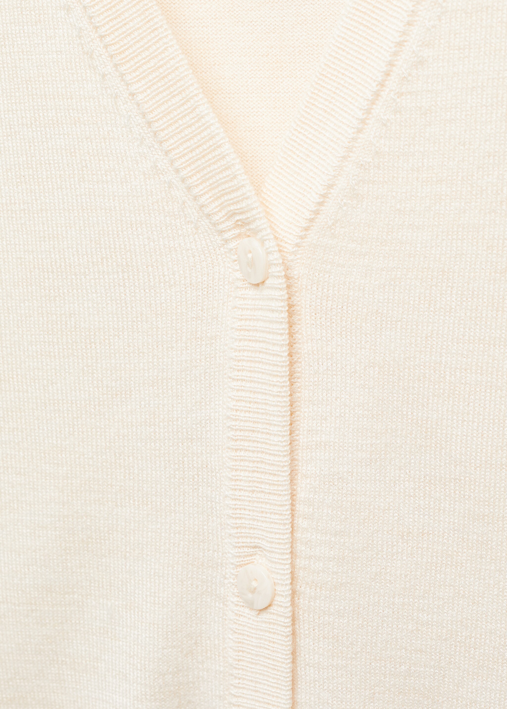 Knitted gilet with buttons - Details of the article 8