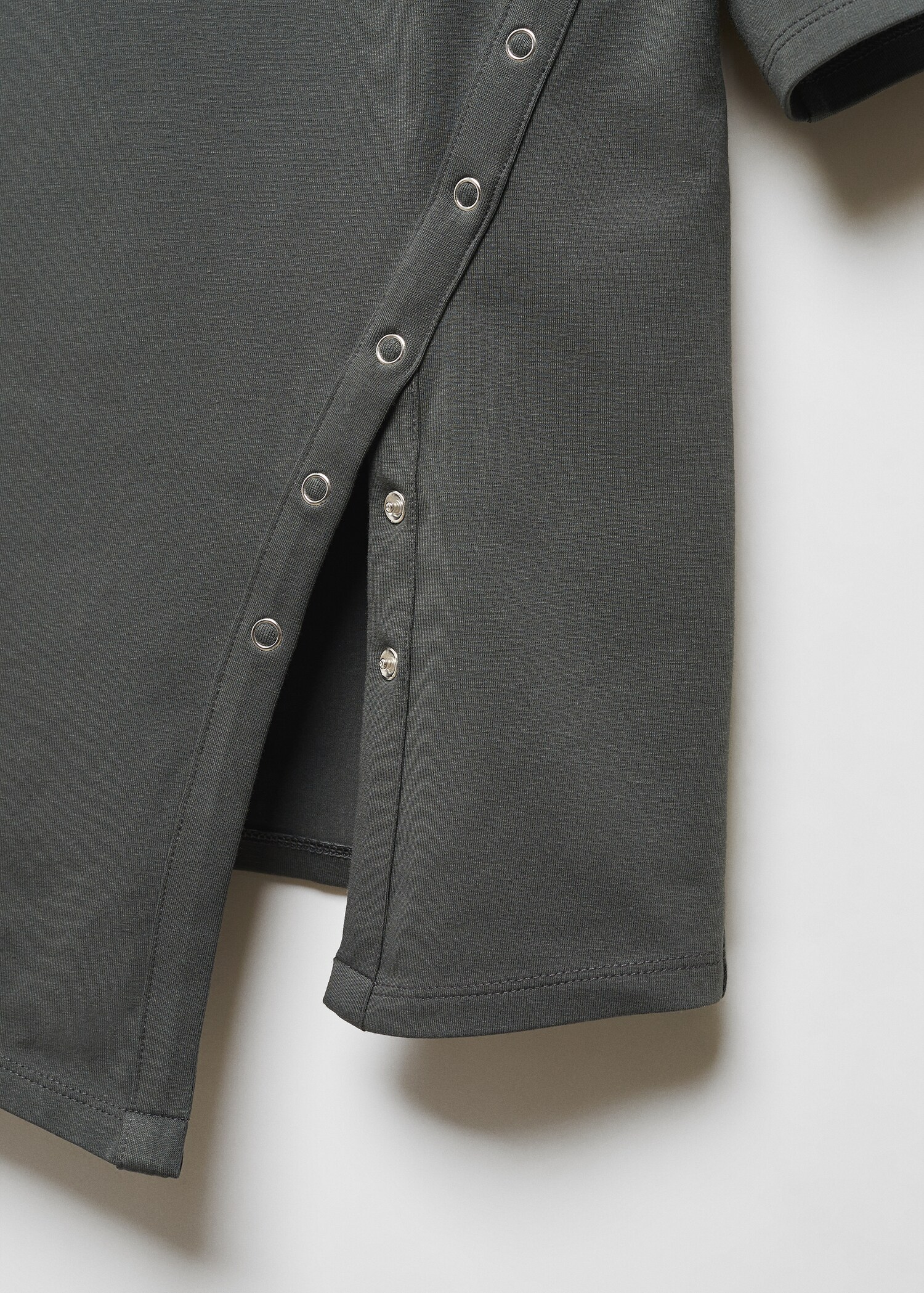 Pamučna majica s prorezom - Detalji artikla 8