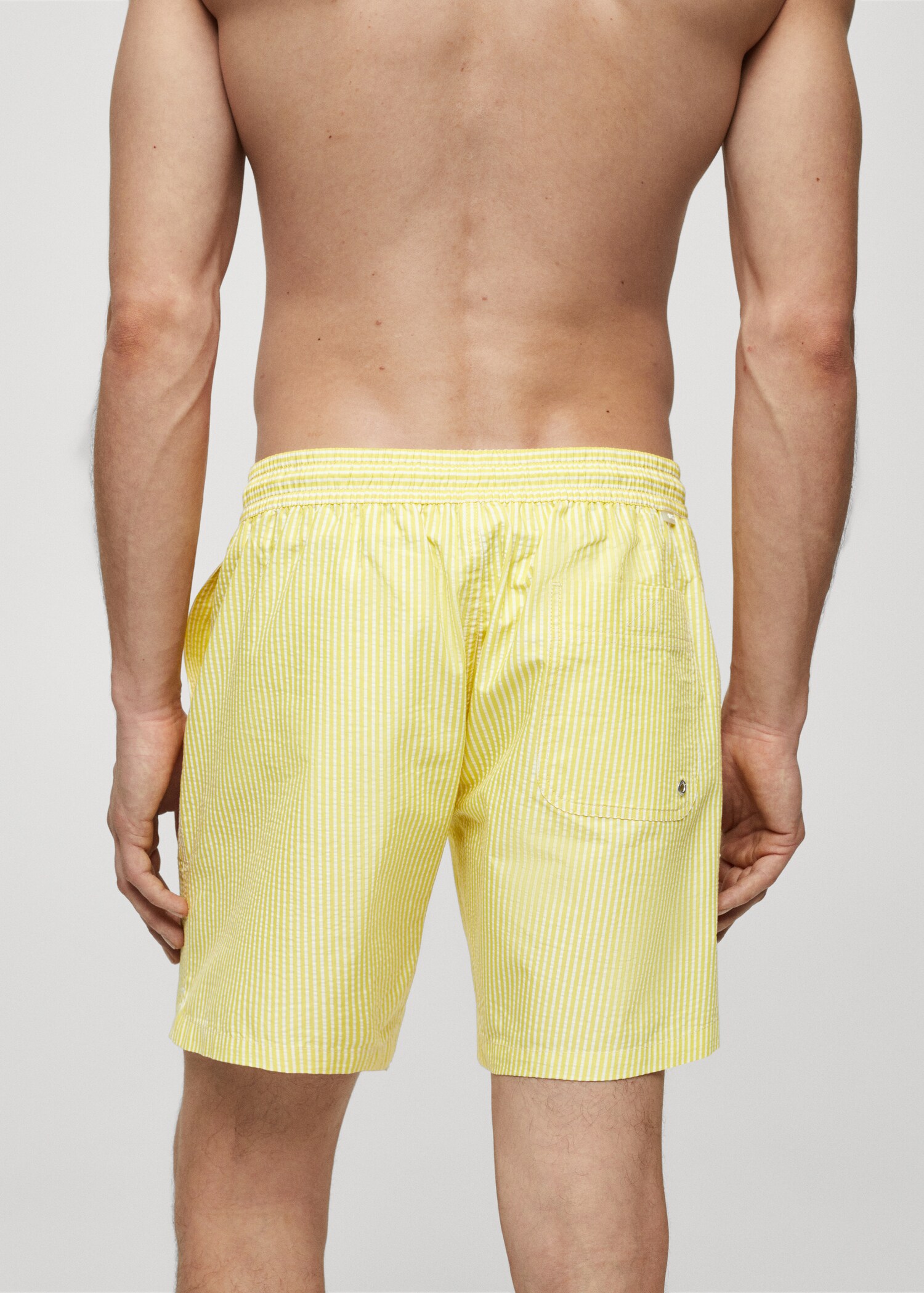 Maillot de bain cordon rayures seersucker - Détail de l'article 6