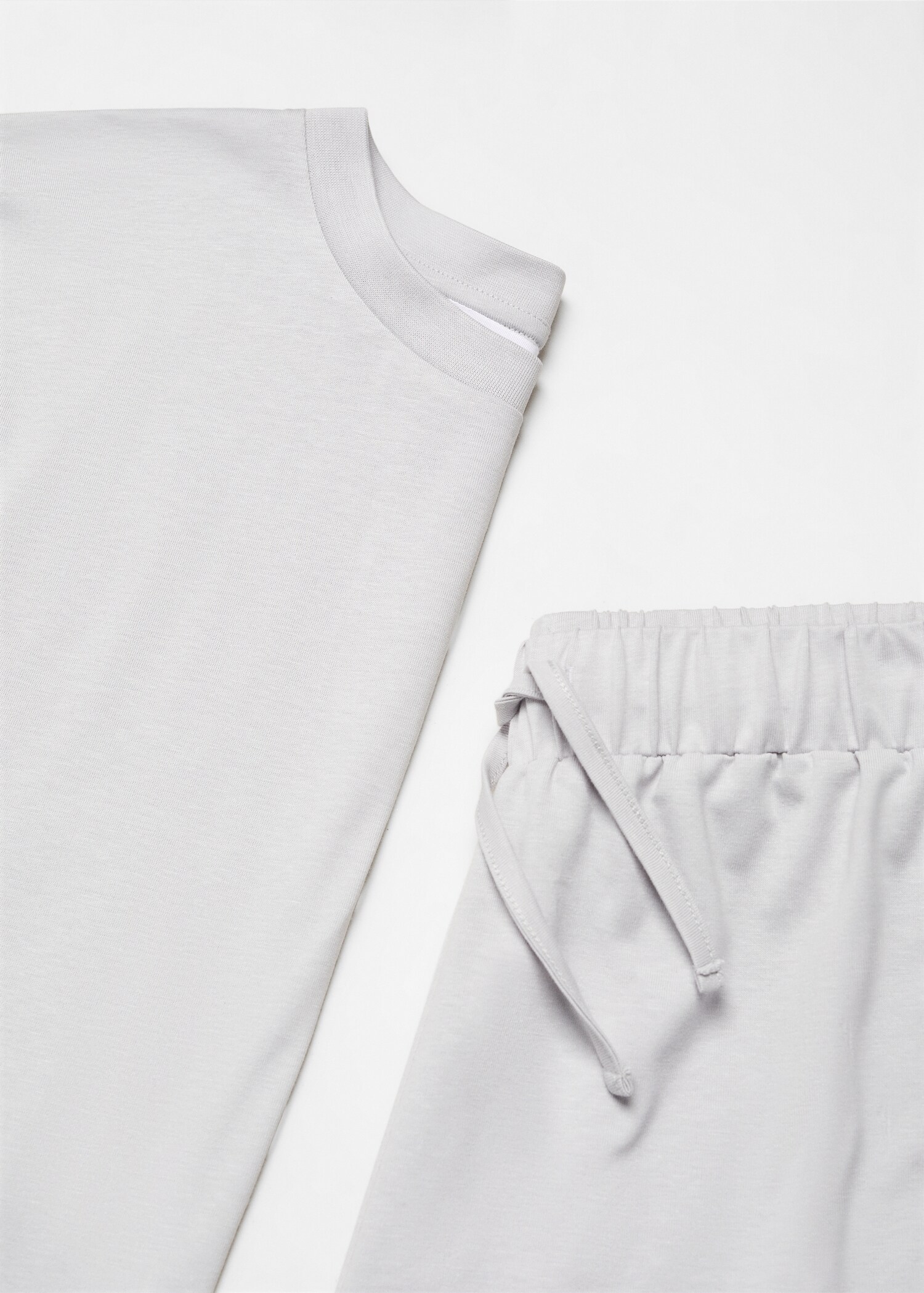 Short two-piece cotton pyjamas - Details of the article 8