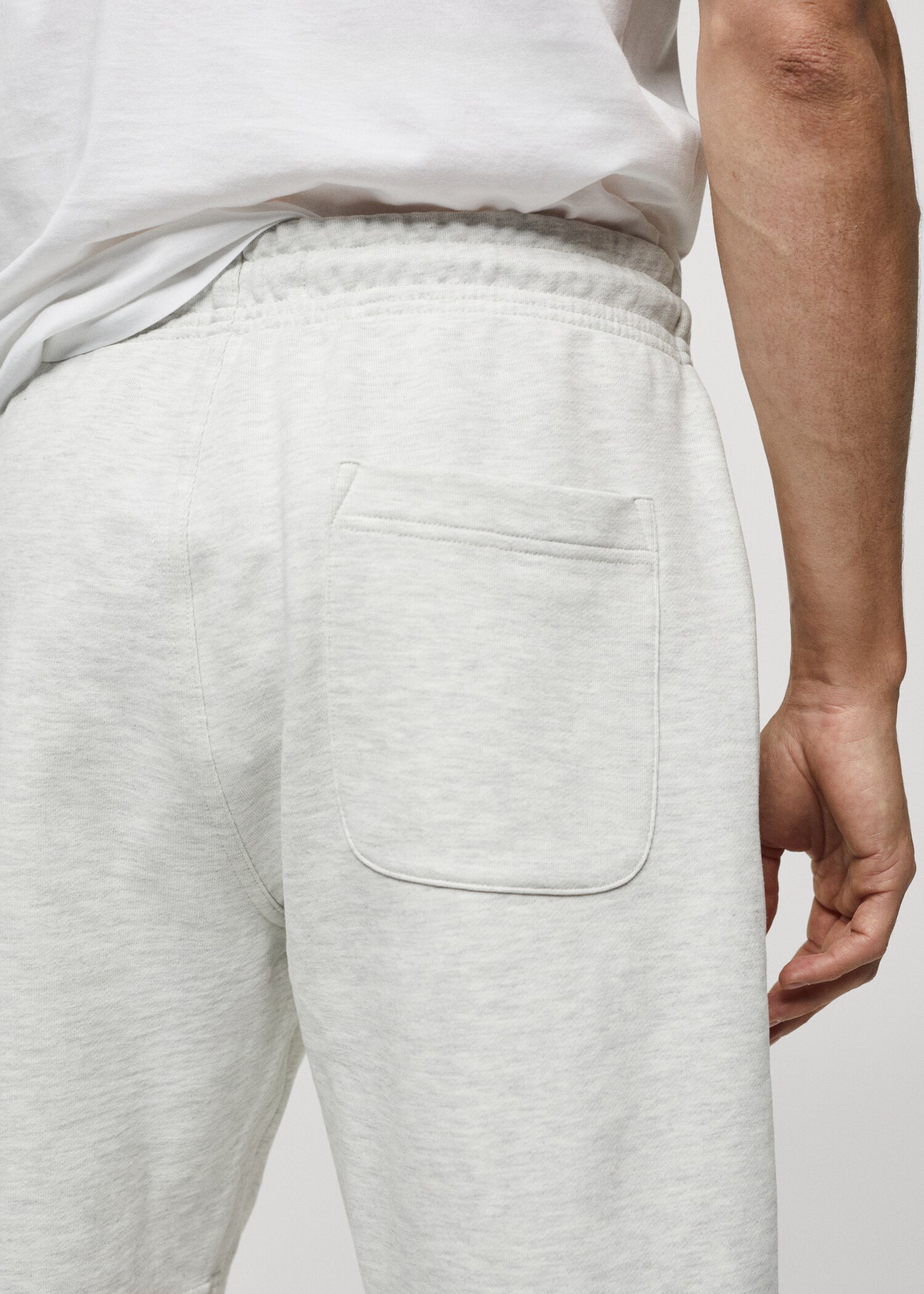 Jogger cotton Bermuda shorts - Details of the article 6