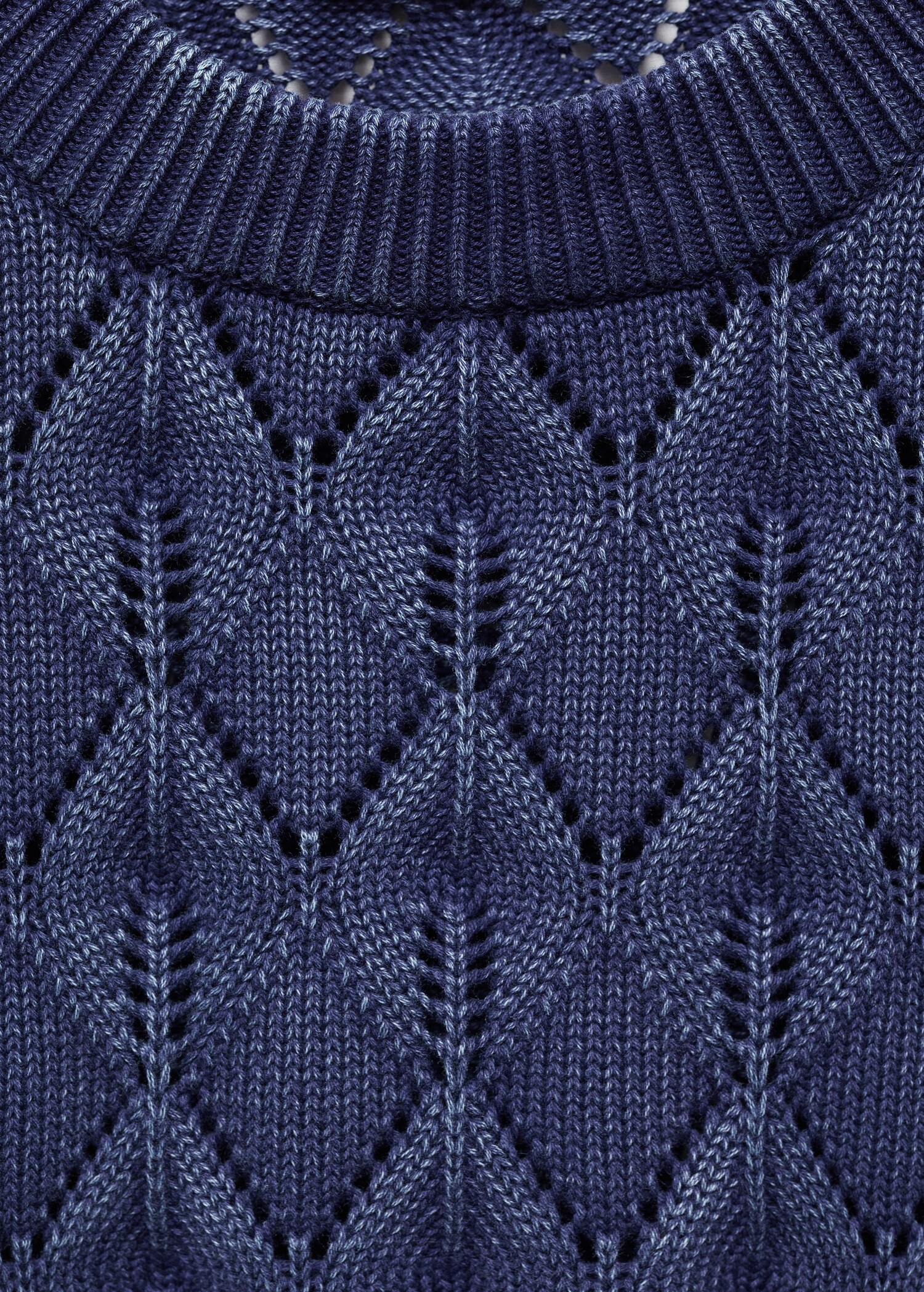 Openwork knit sweater - Детальніше про товар 8